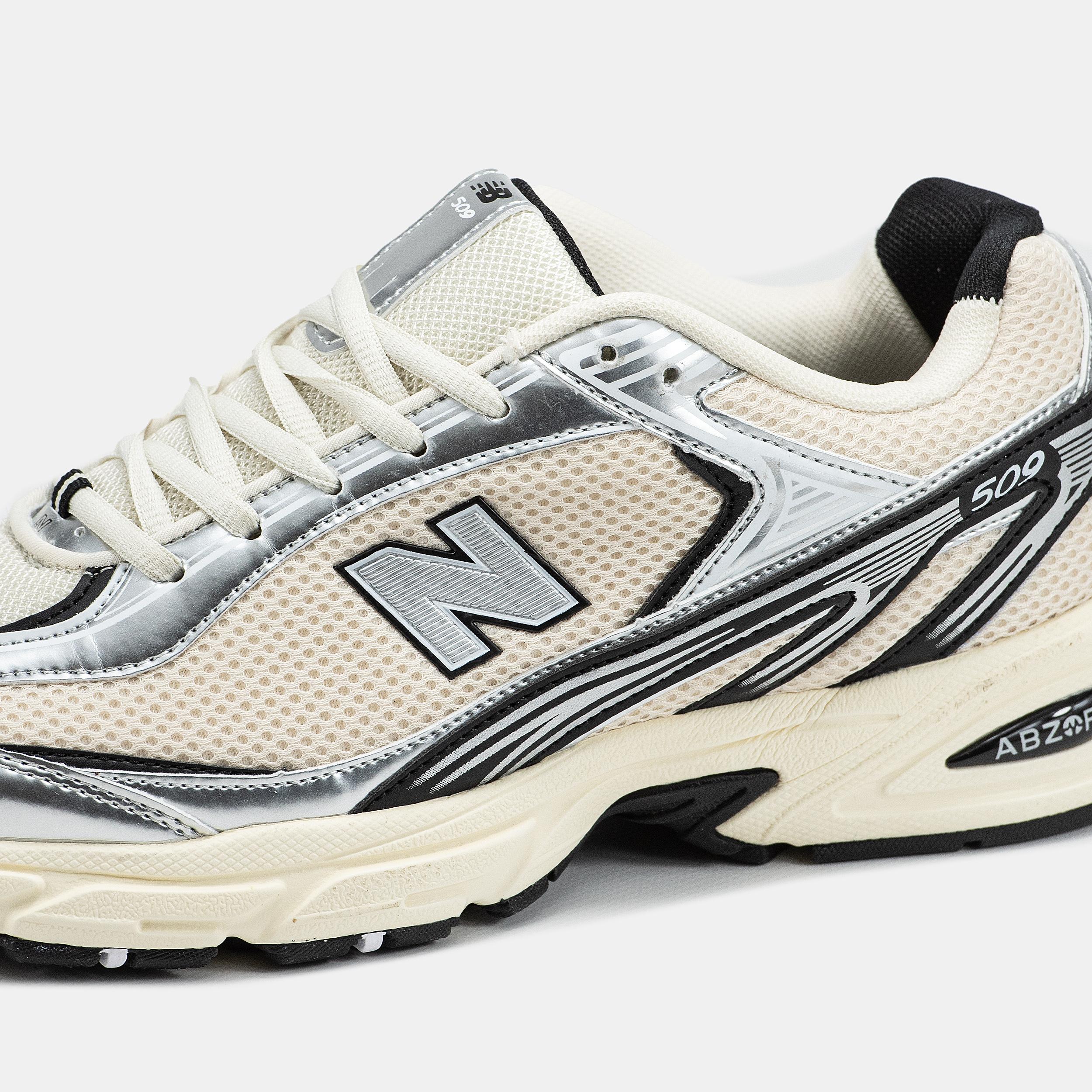 New Balance 509 Cream Silver Black - изображение 8