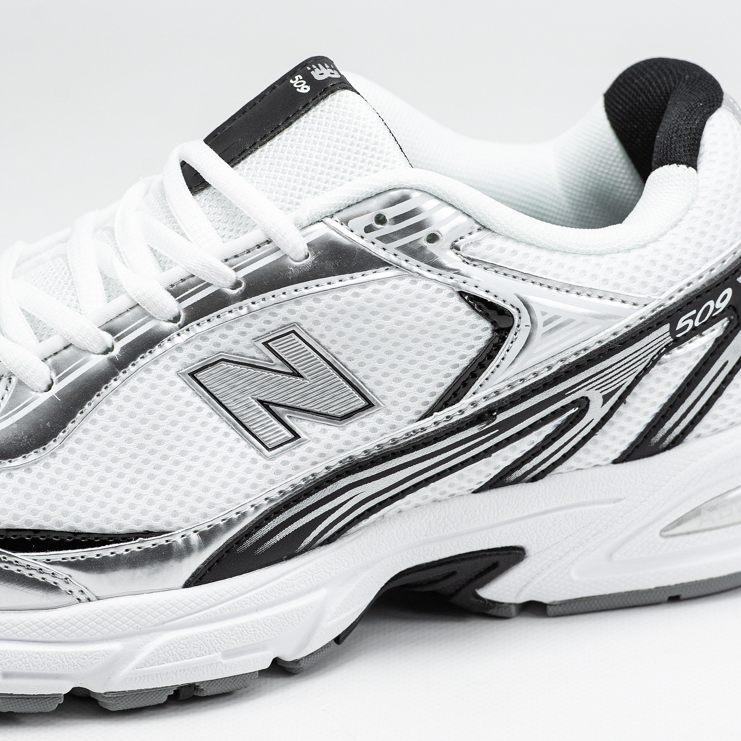 New Balance 509 White Silver Black - изображение 8