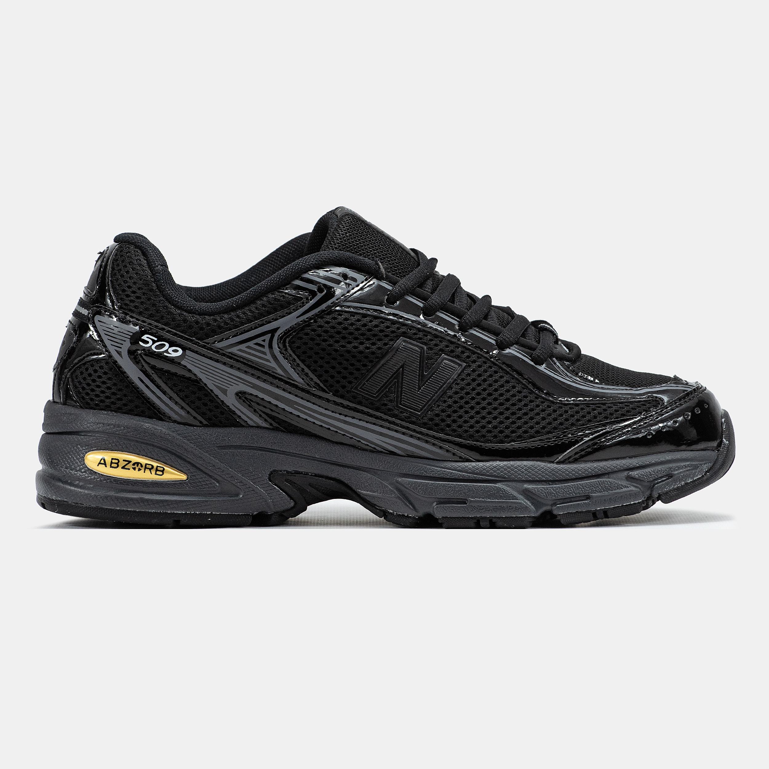 New Balance 509 Triple Black Gloss - изображение 4