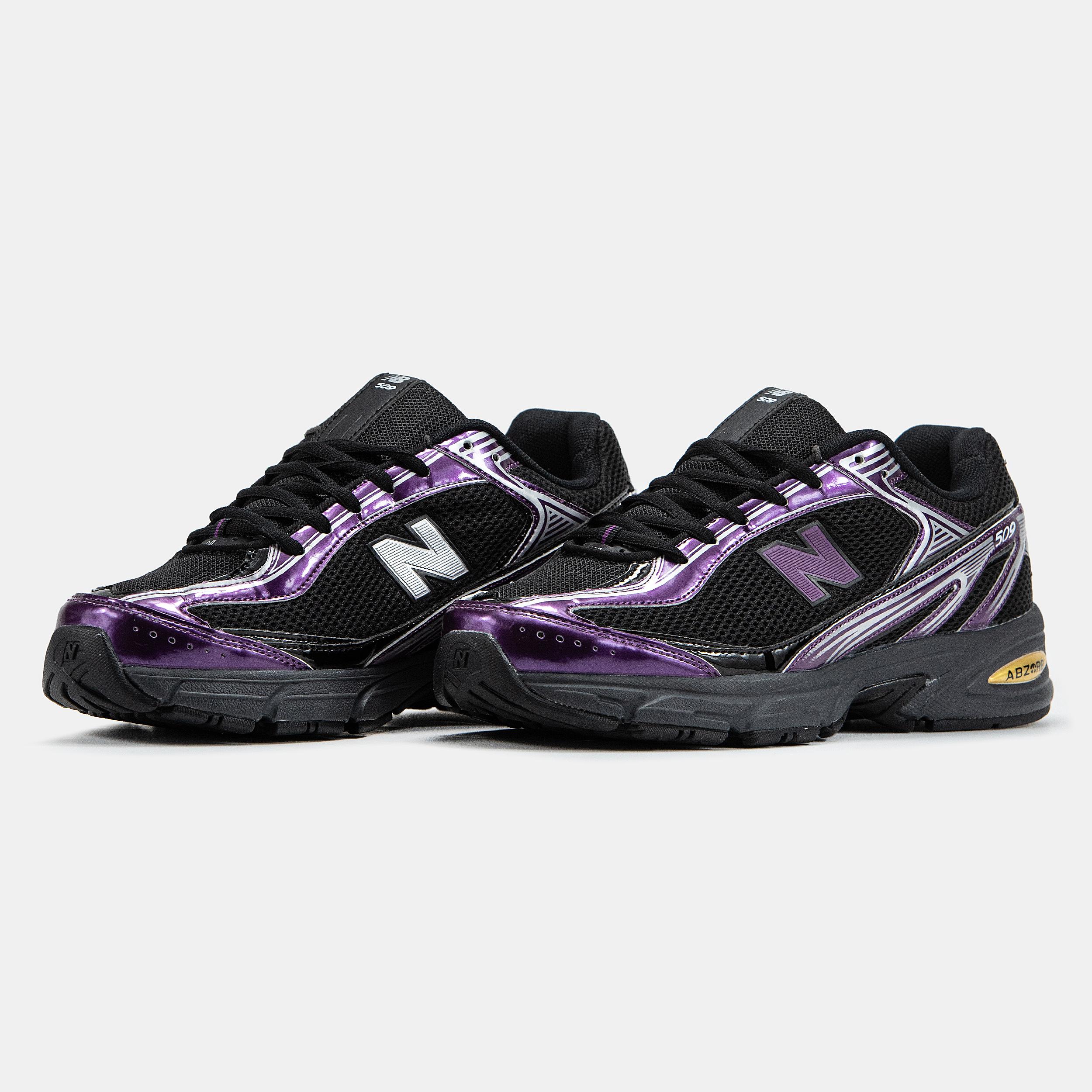 New Balance 509 Black Purple Gloss - изображение 5