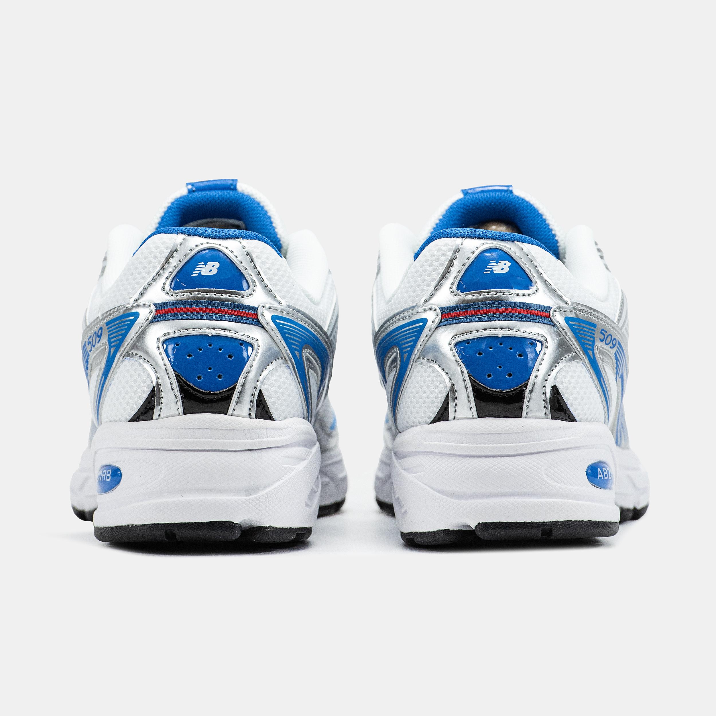 New Balance 509 White Silver Blue - изображение 5
