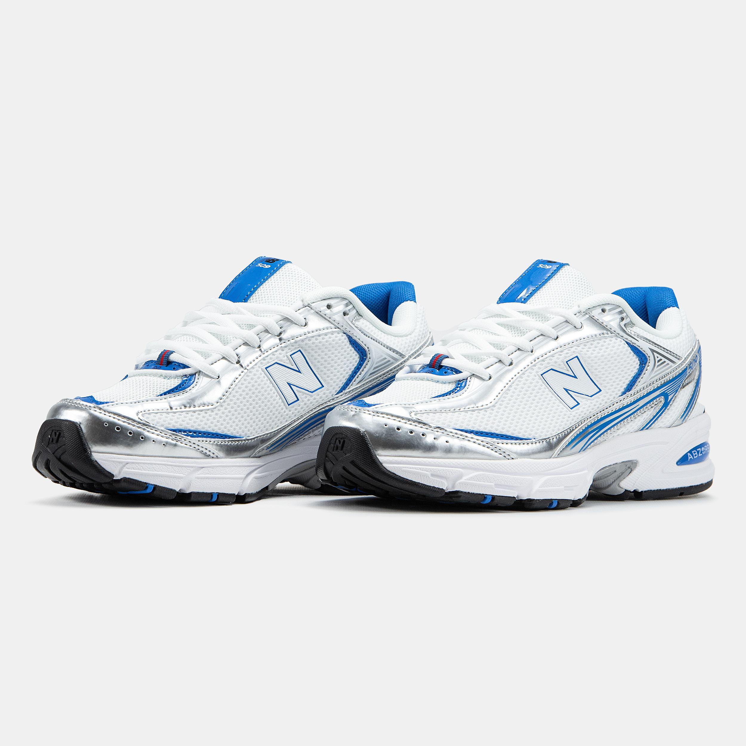 New Balance 509 White Silver Blue - изображение 7
