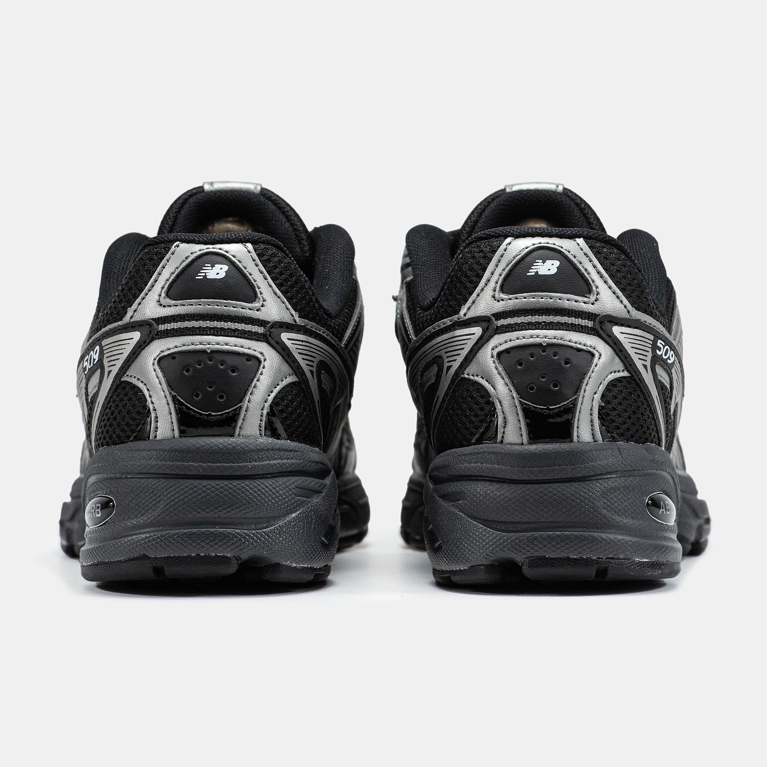 New Balance 509 Black Silver Reflective - изображение 5