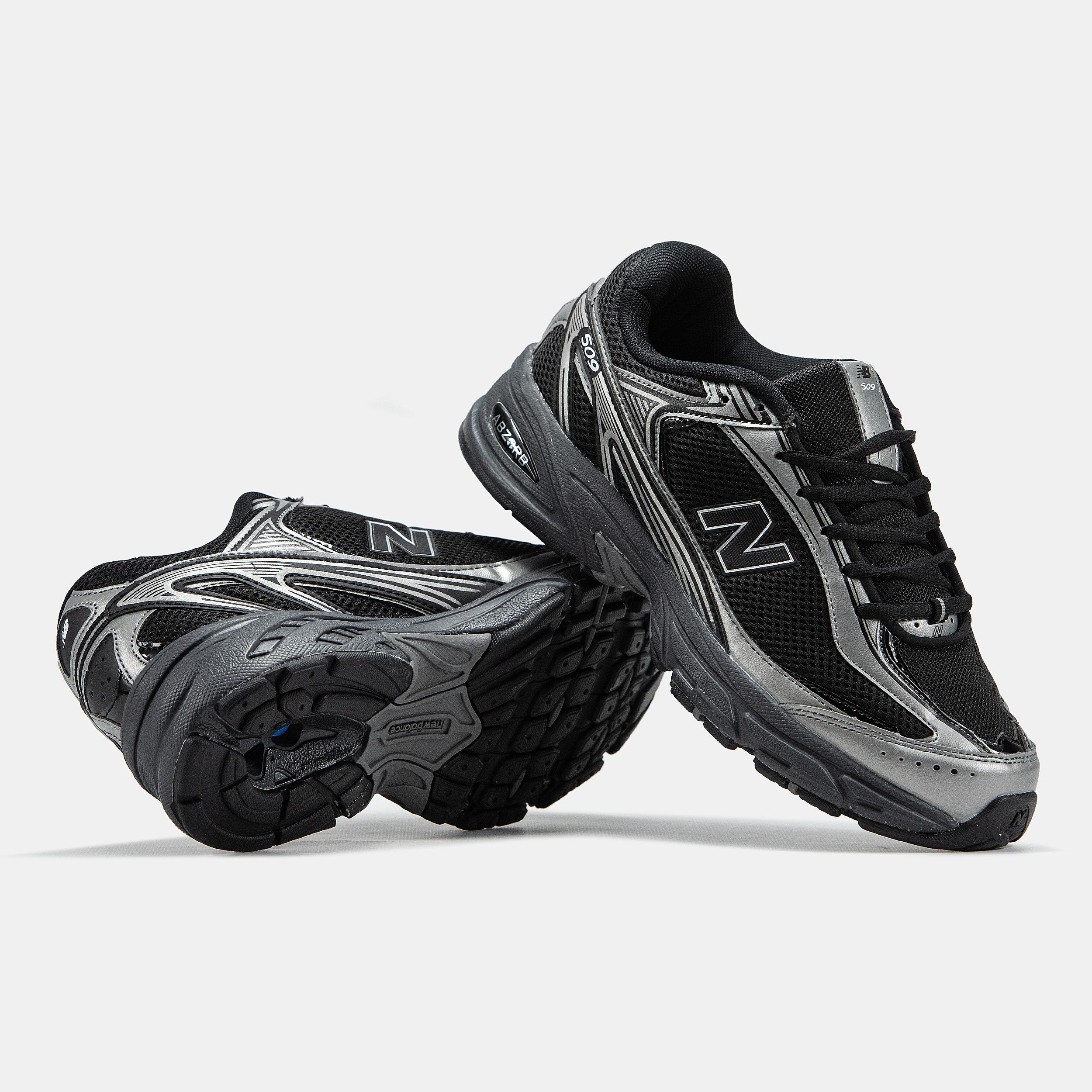 New Balance 509 Black Silver Reflective - изображение 7
