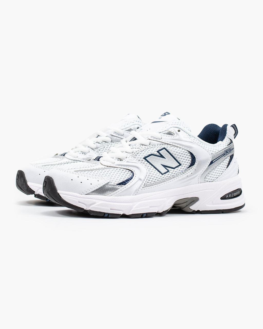 New Balance 530 White Navy - изображение 4