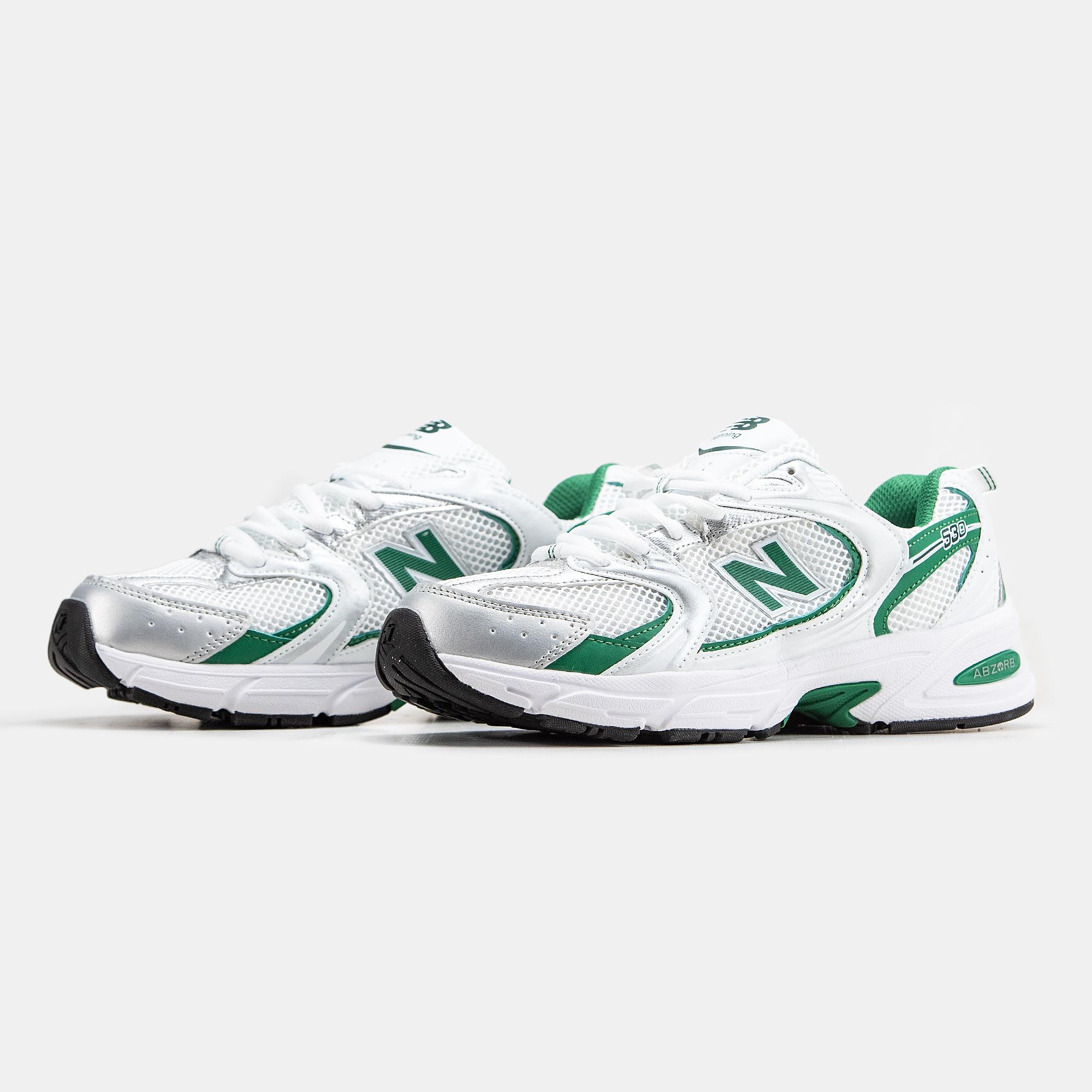 New Balance 530 White Green - изображение 5