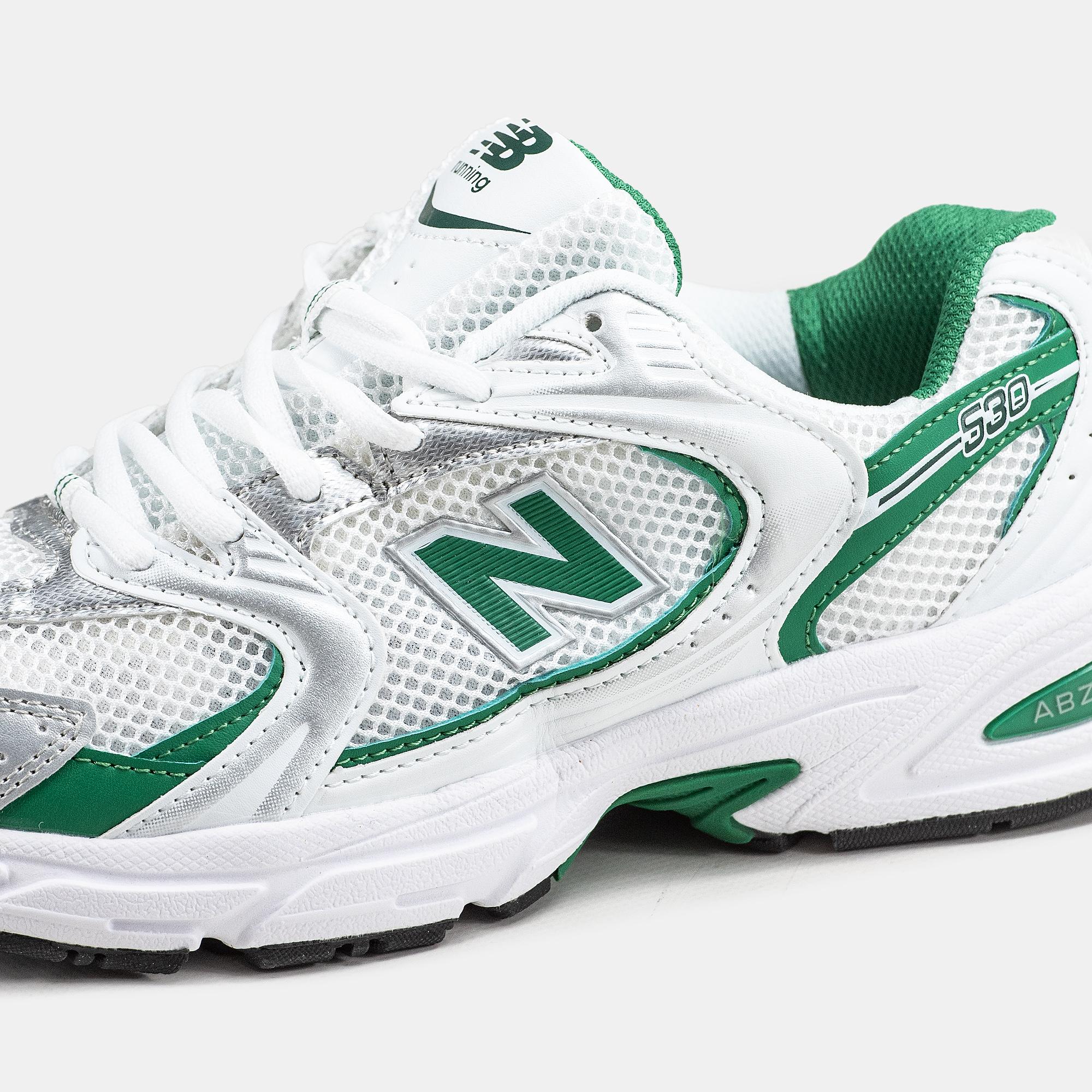 New Balance 530 White Green - изображение 7