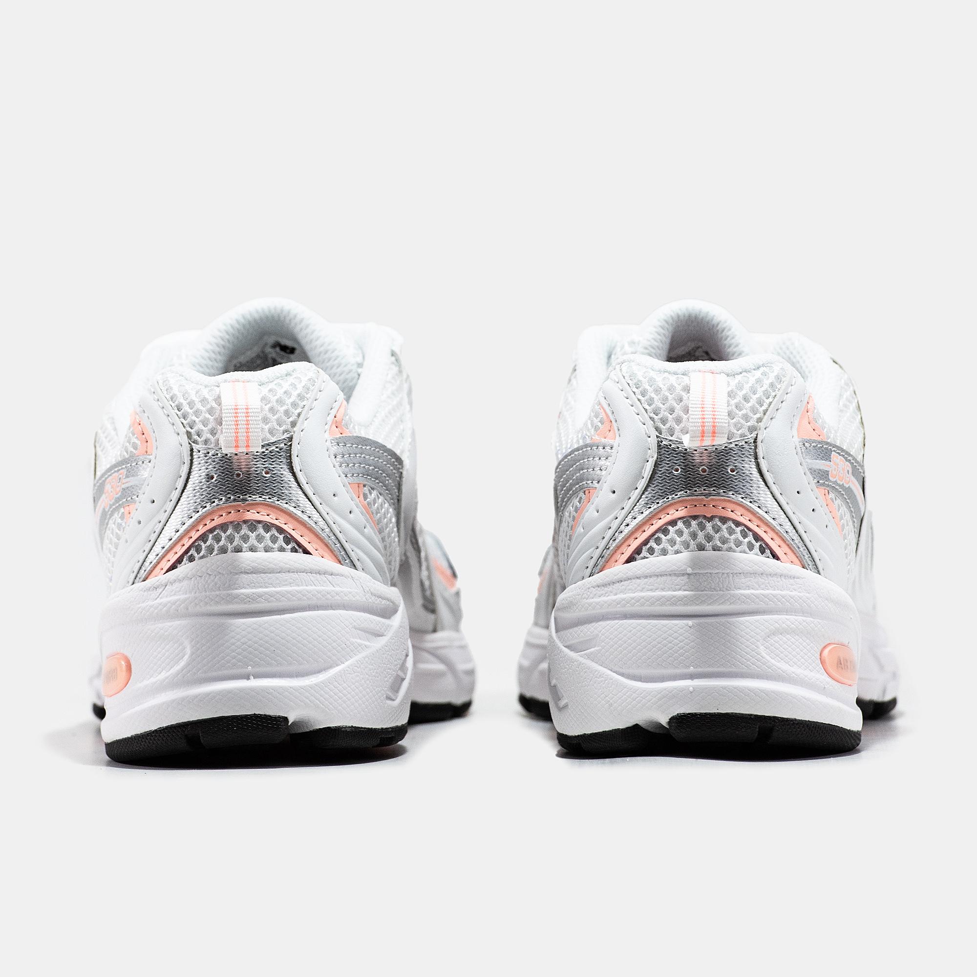 New Balance 530 White Silver Peach - изображение 4