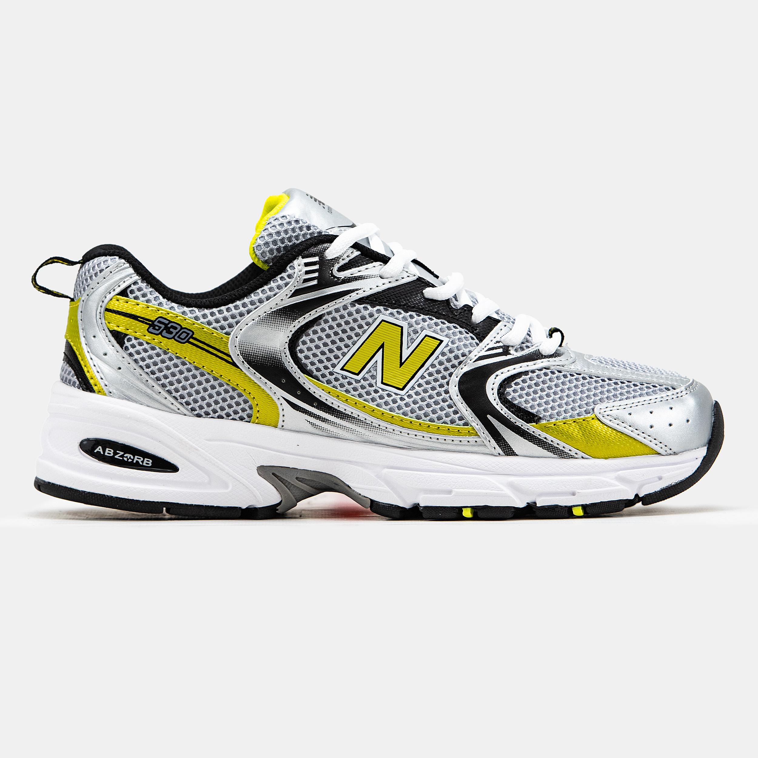 New Balance 530 Silver Yellow Black - изображение 5