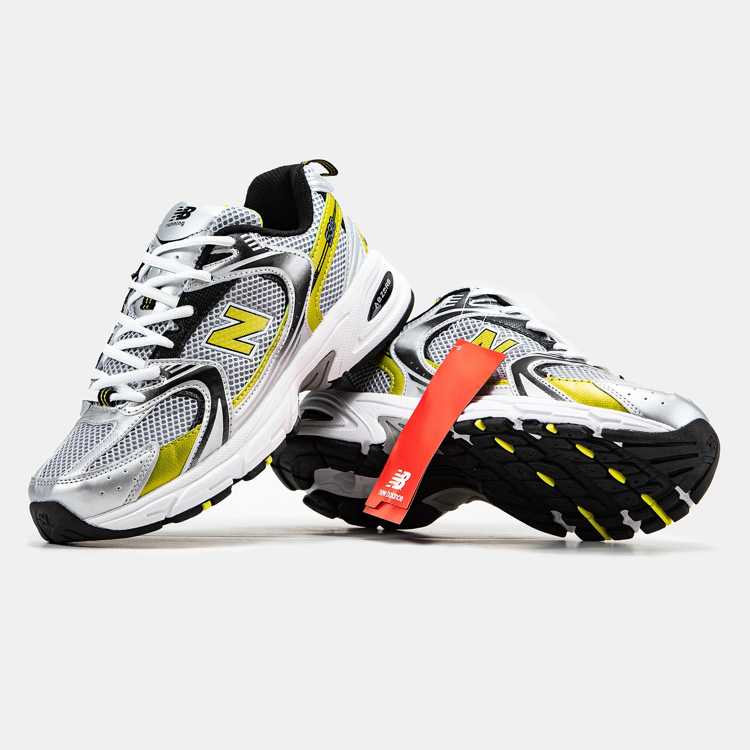 New Balance 530 Silver Yellow Black - изображение 7