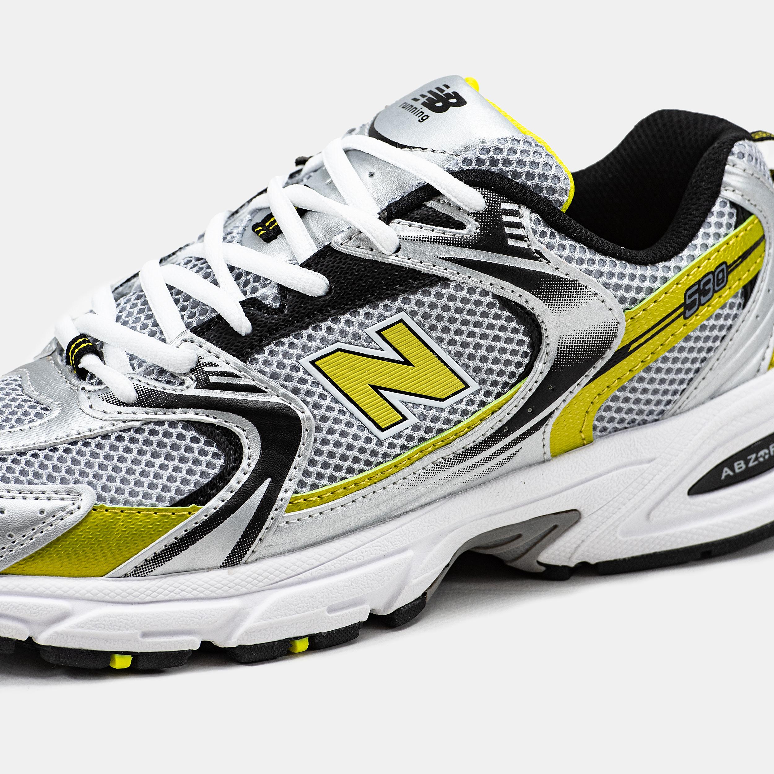 New Balance 530 Silver Yellow Black - изображение 8
