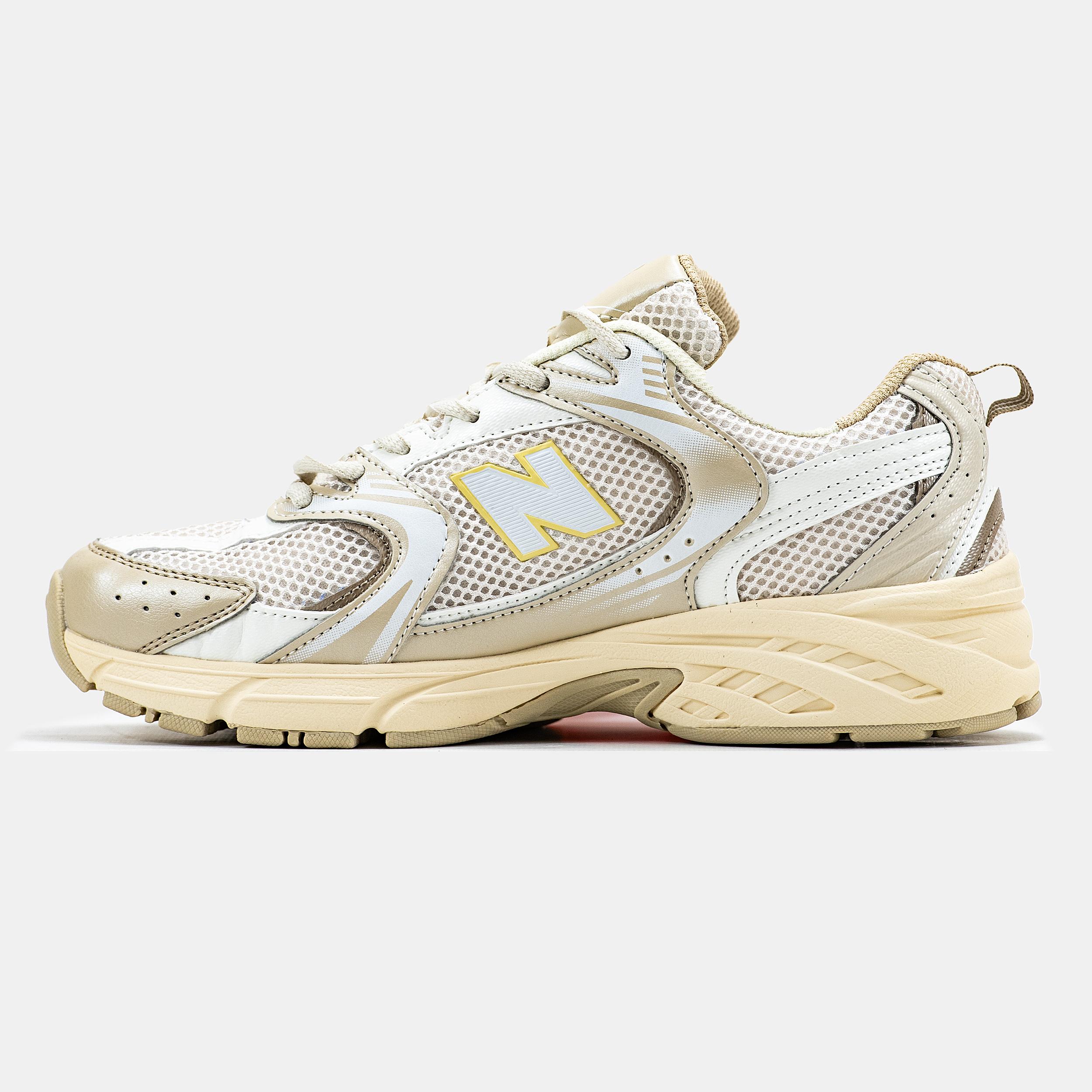 New Balance 530 Cream Beige White - изображение 5