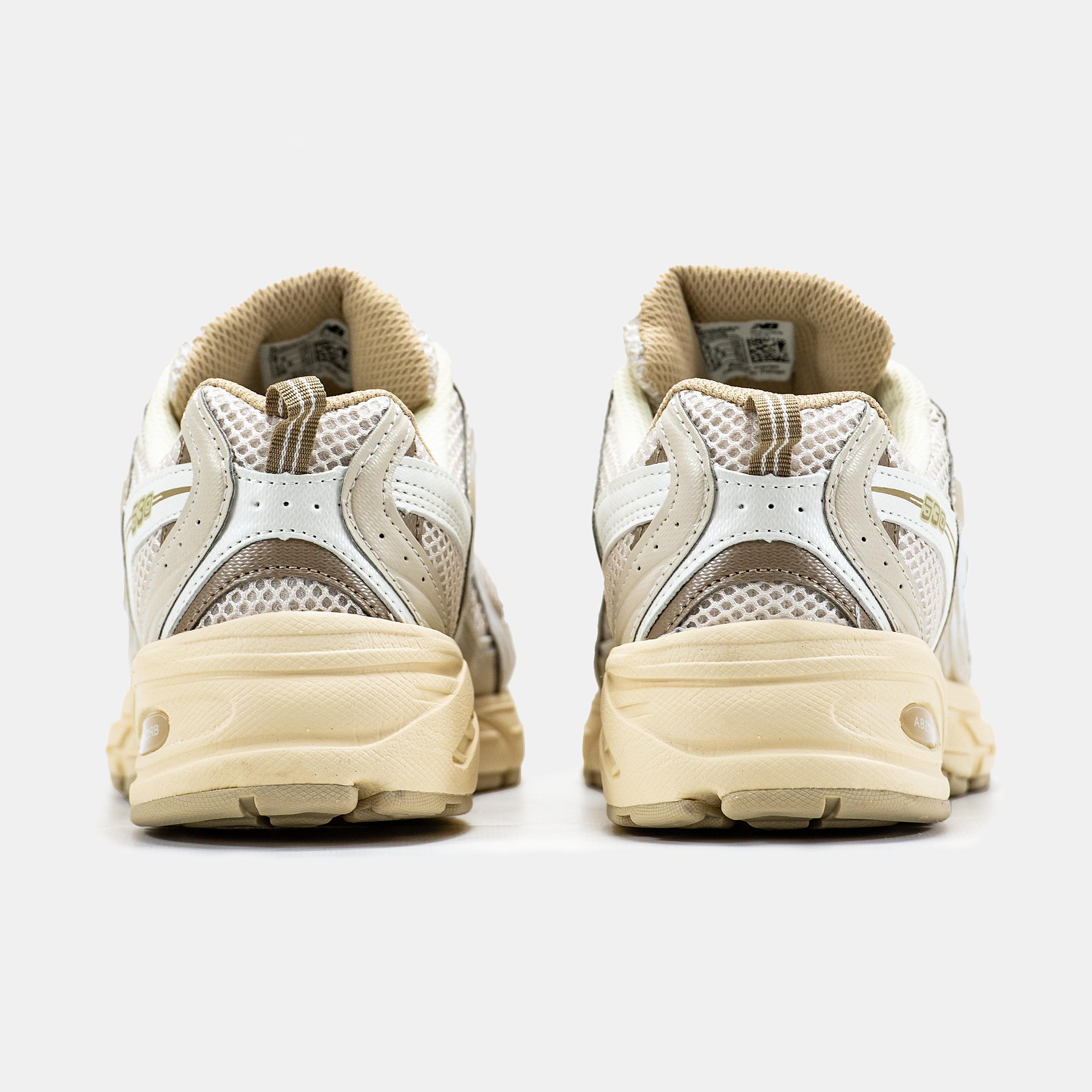 New Balance 530 Cream Beige White - изображение 8