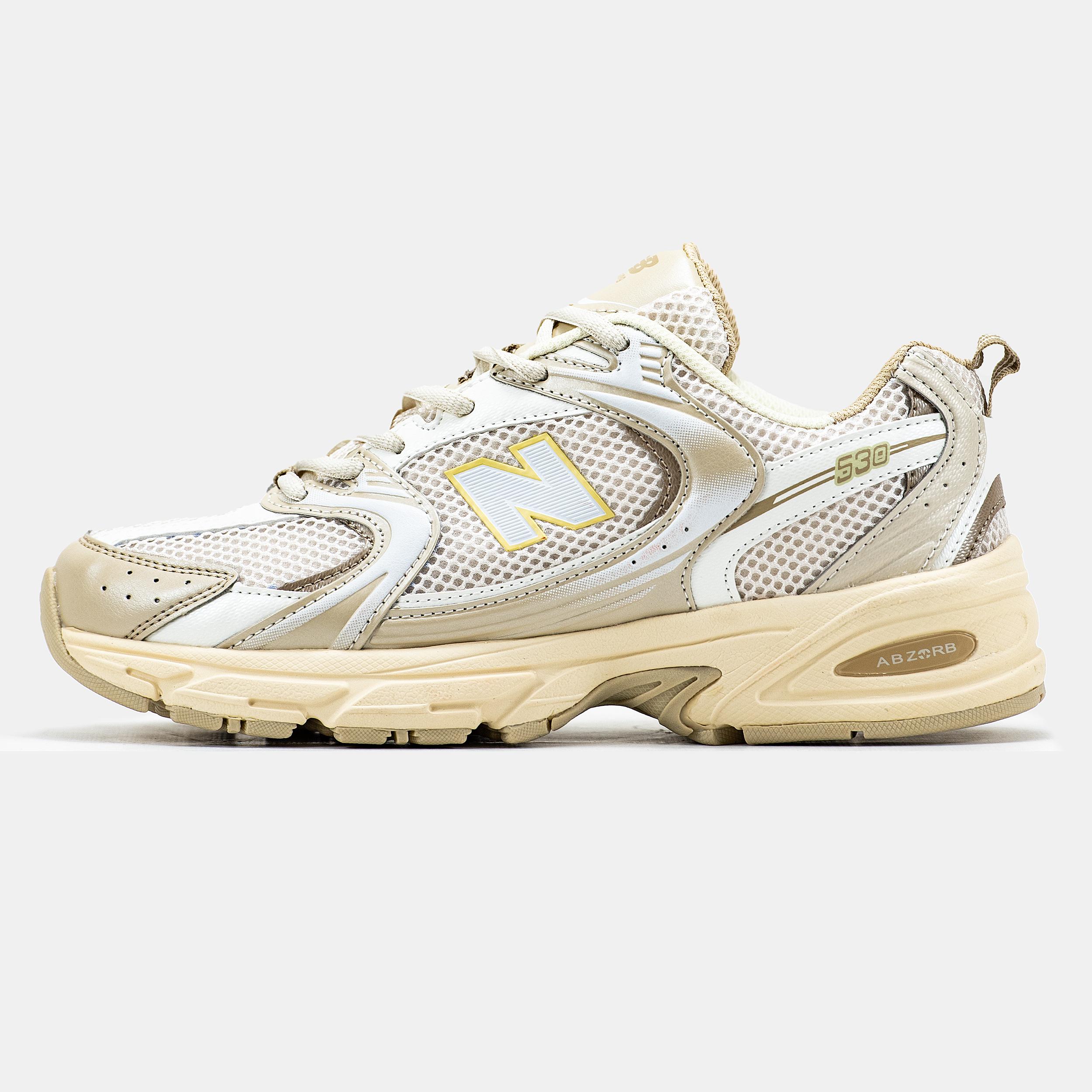 New Balance 530 Cream Beige White
