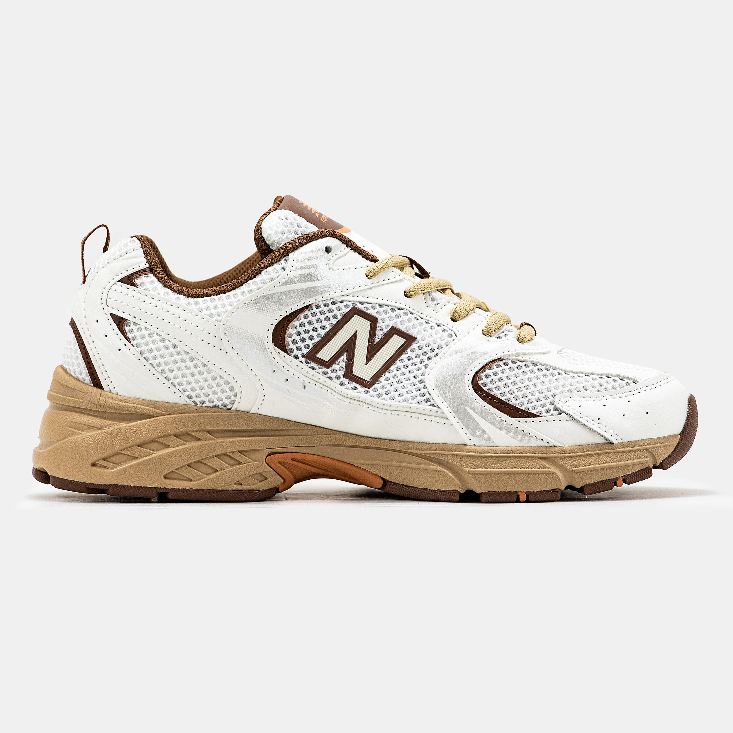 New Balance 530 White Brown Beige - изображение 2