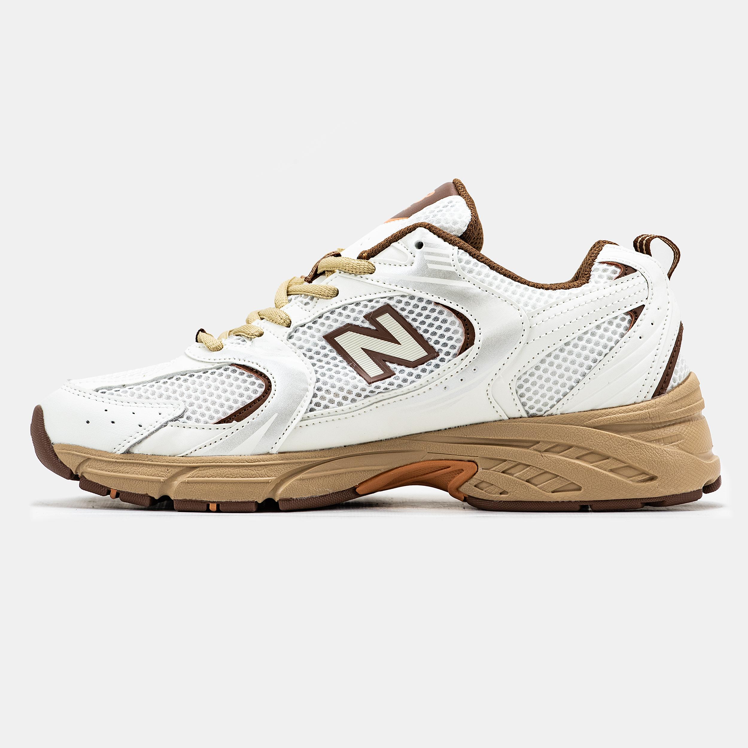 New Balance 530 White Brown Beige - изображение 5