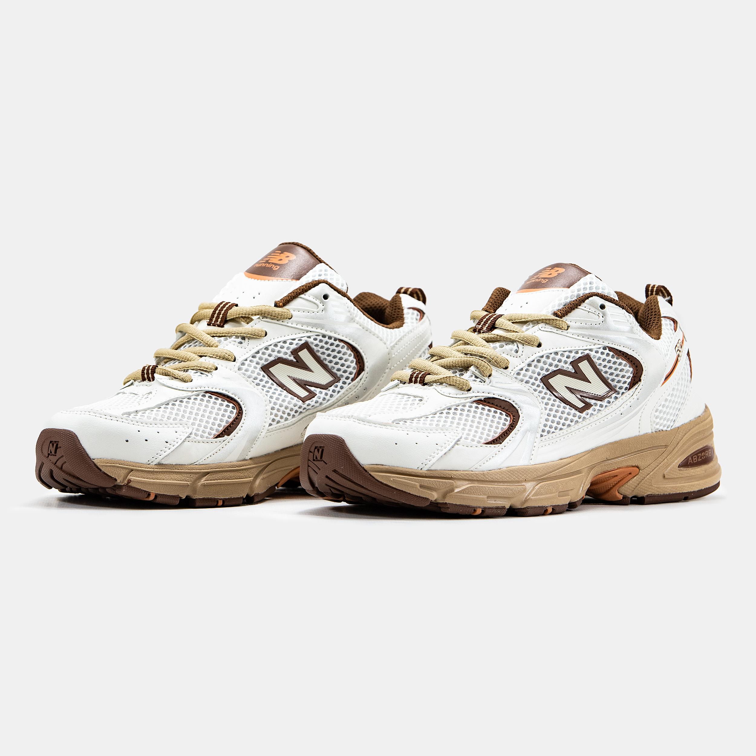 New Balance 530 White Brown Beige - изображение 8