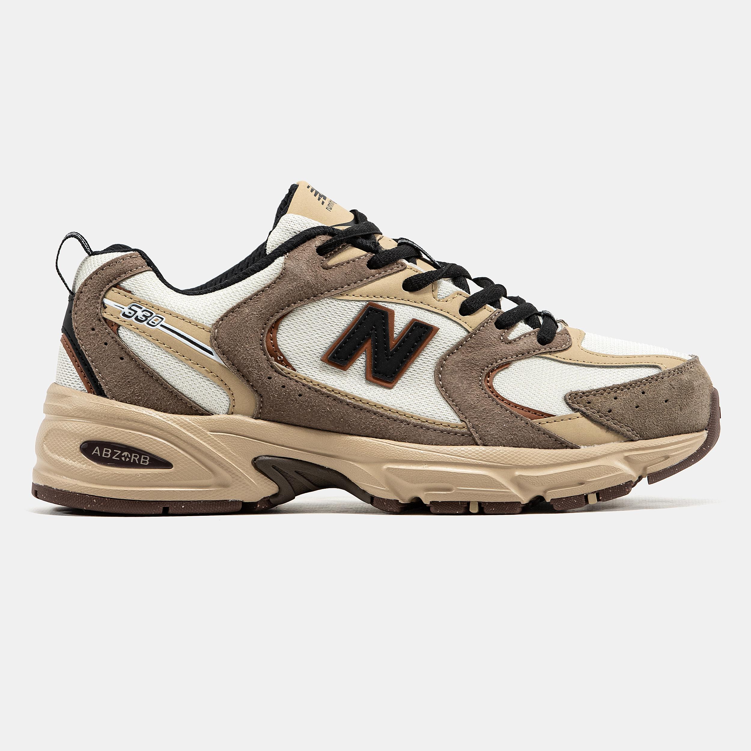 New Balance 530 Beige Brown Black - изображение 4