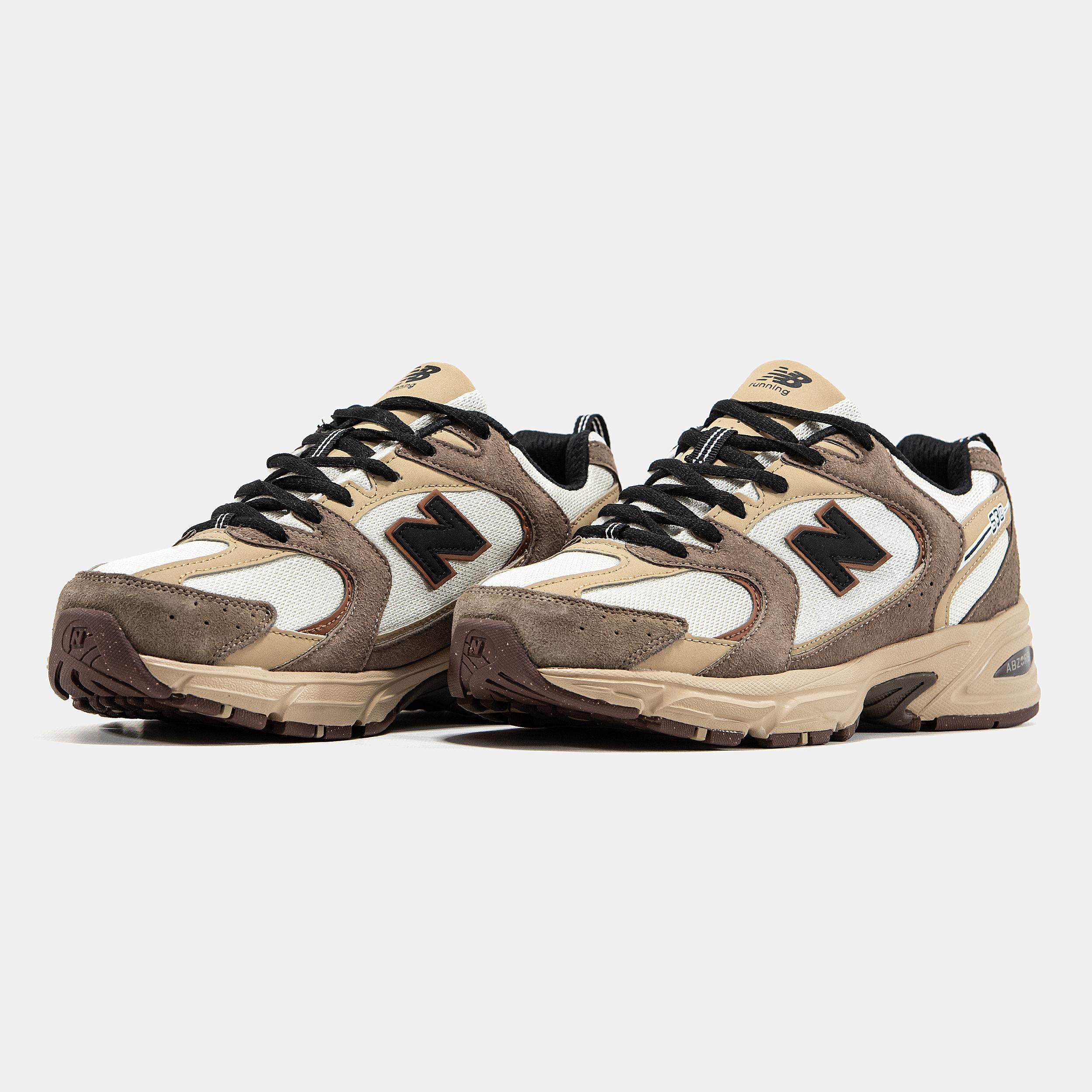 New Balance 530 Beige Brown Black - изображение 6