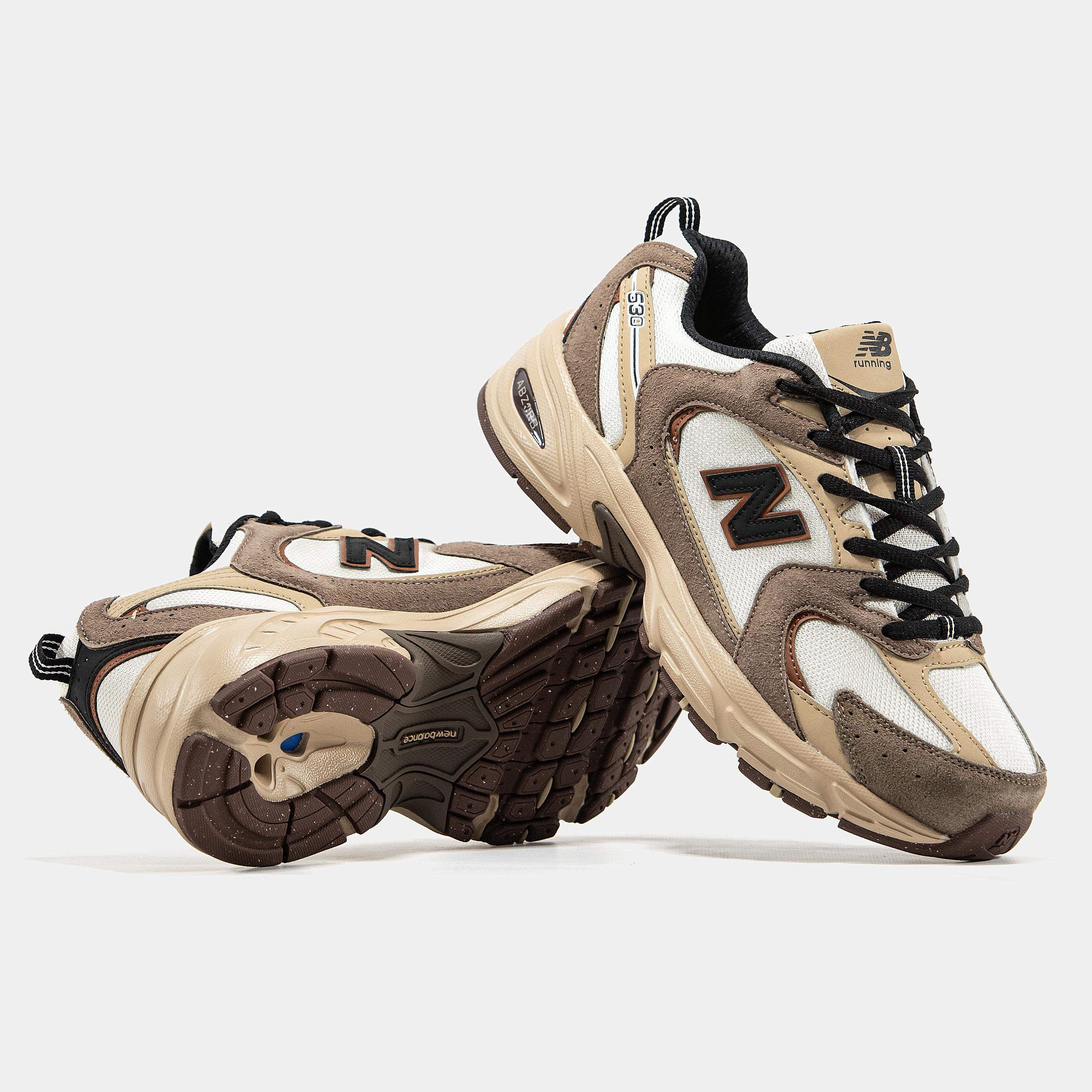 New Balance 530 Beige Brown Black - изображение 7