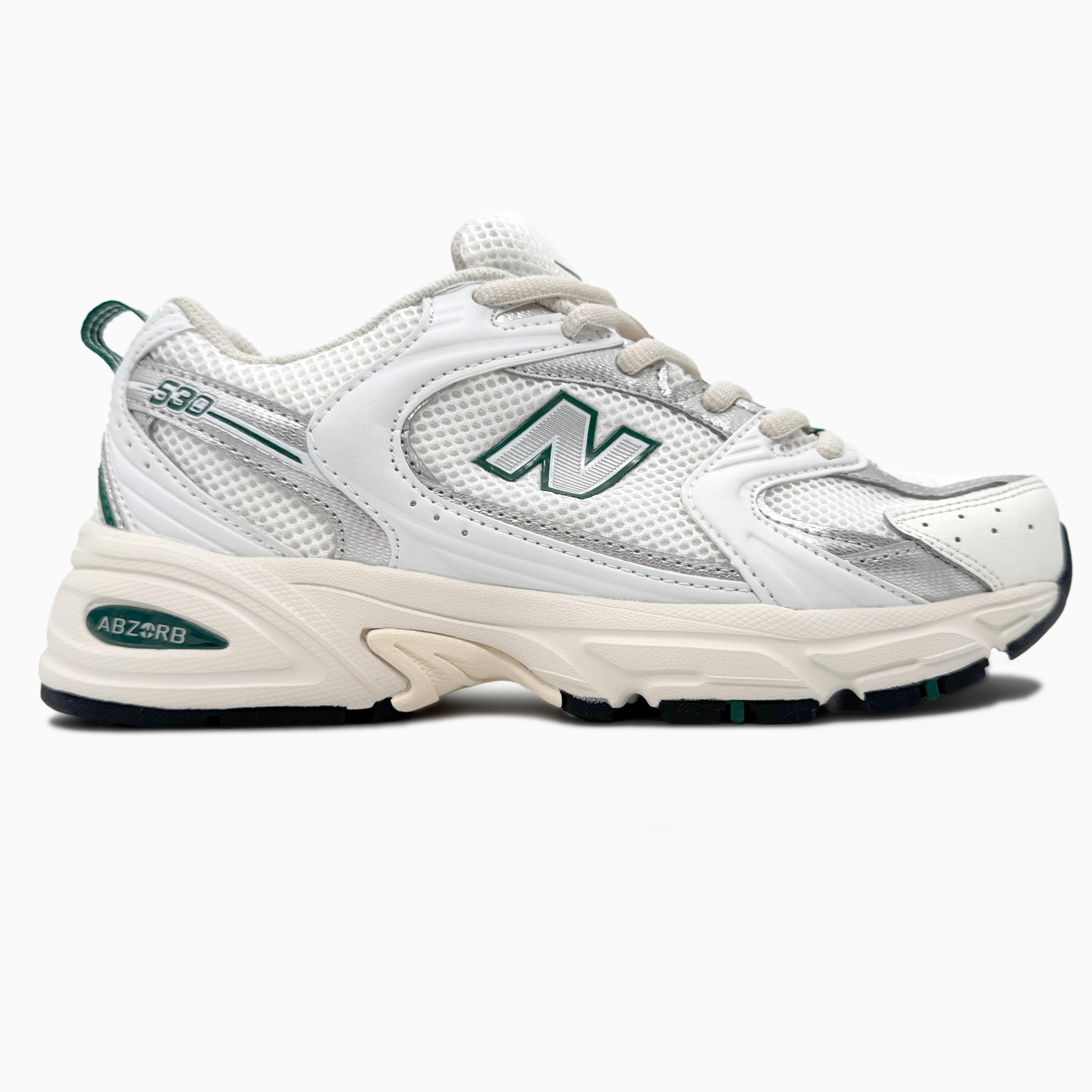 New Balance 530 White Silver Green - изображение 1