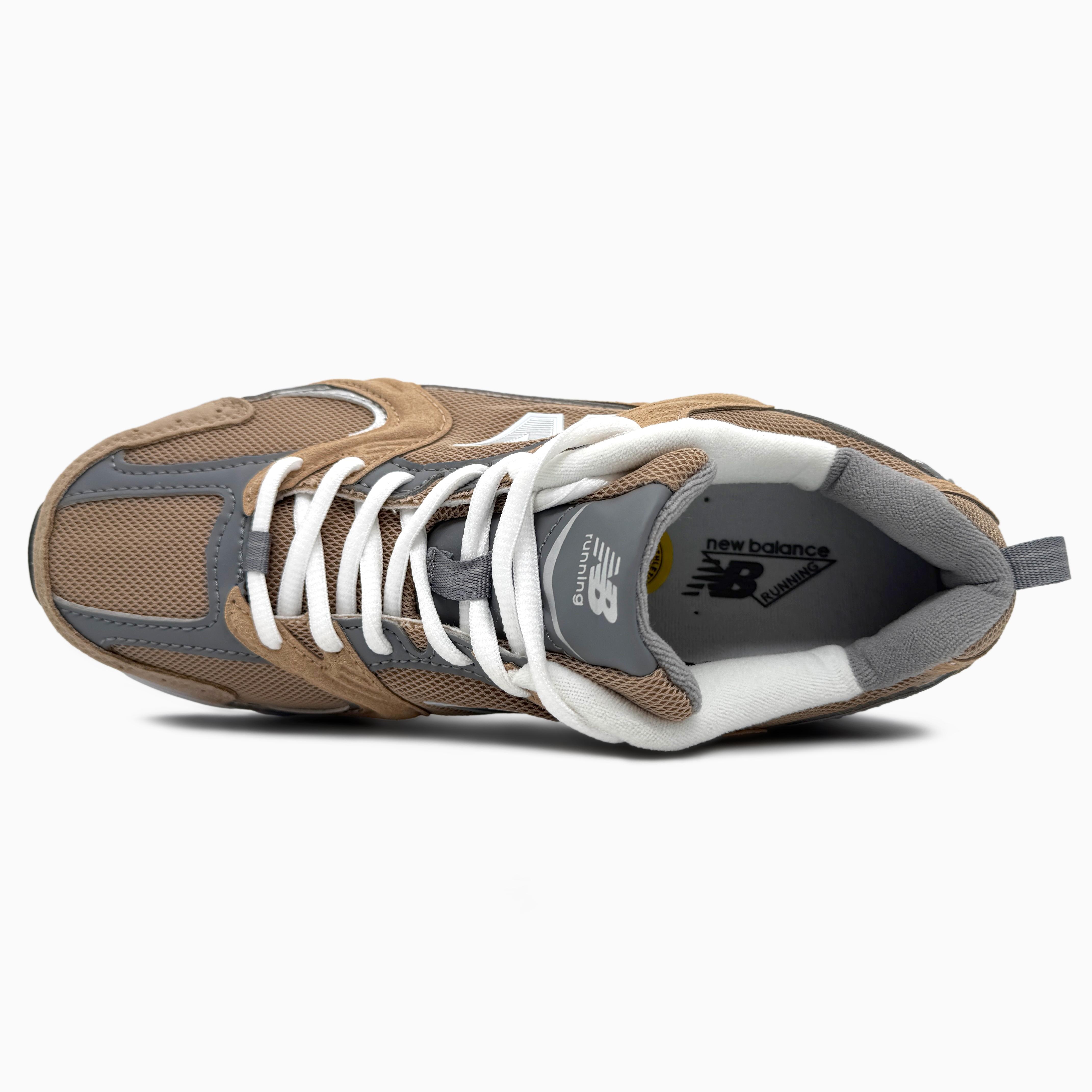 New Balance 530 Brown Grey White - изображение 4