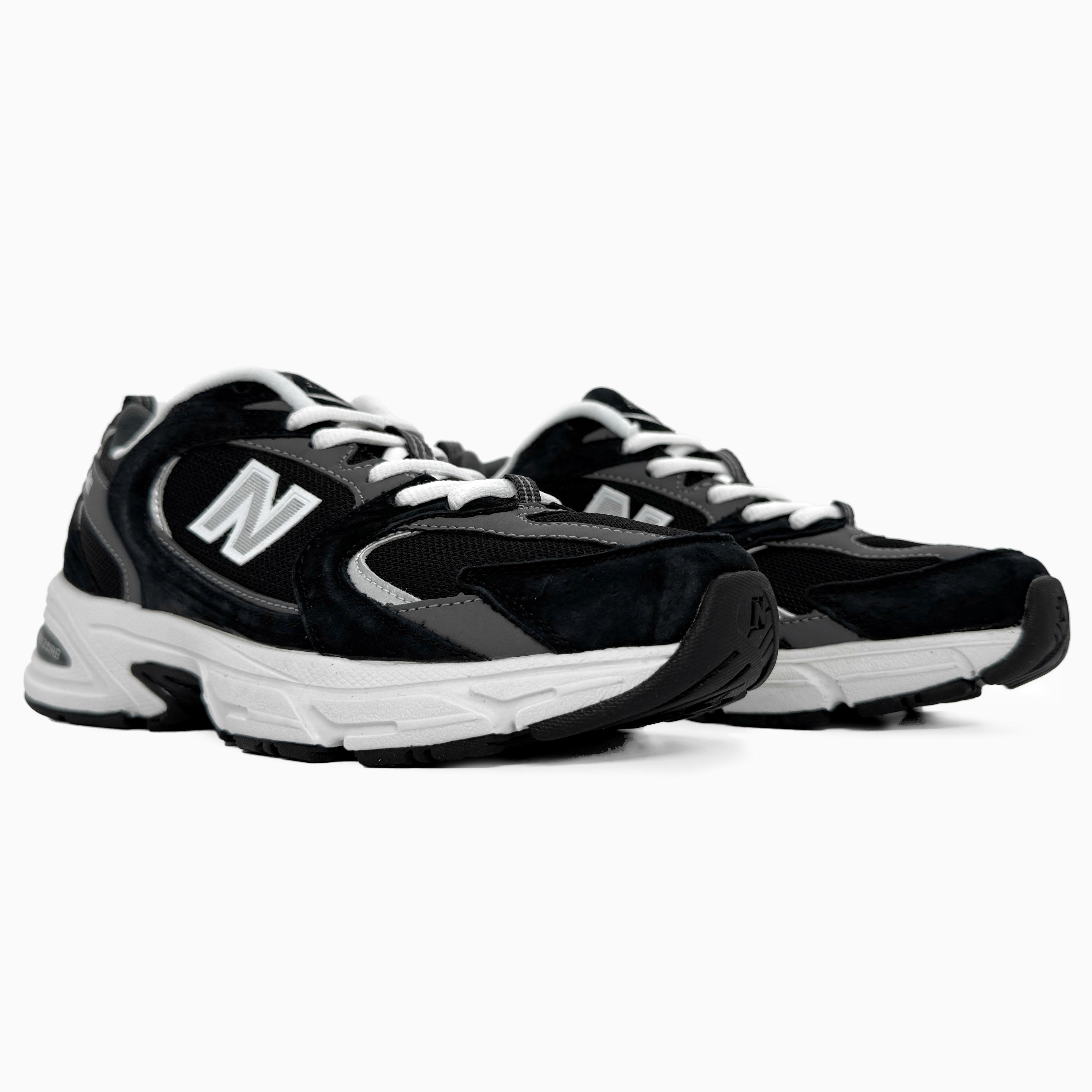 New Balance 530 Black Grey White - изображение 5