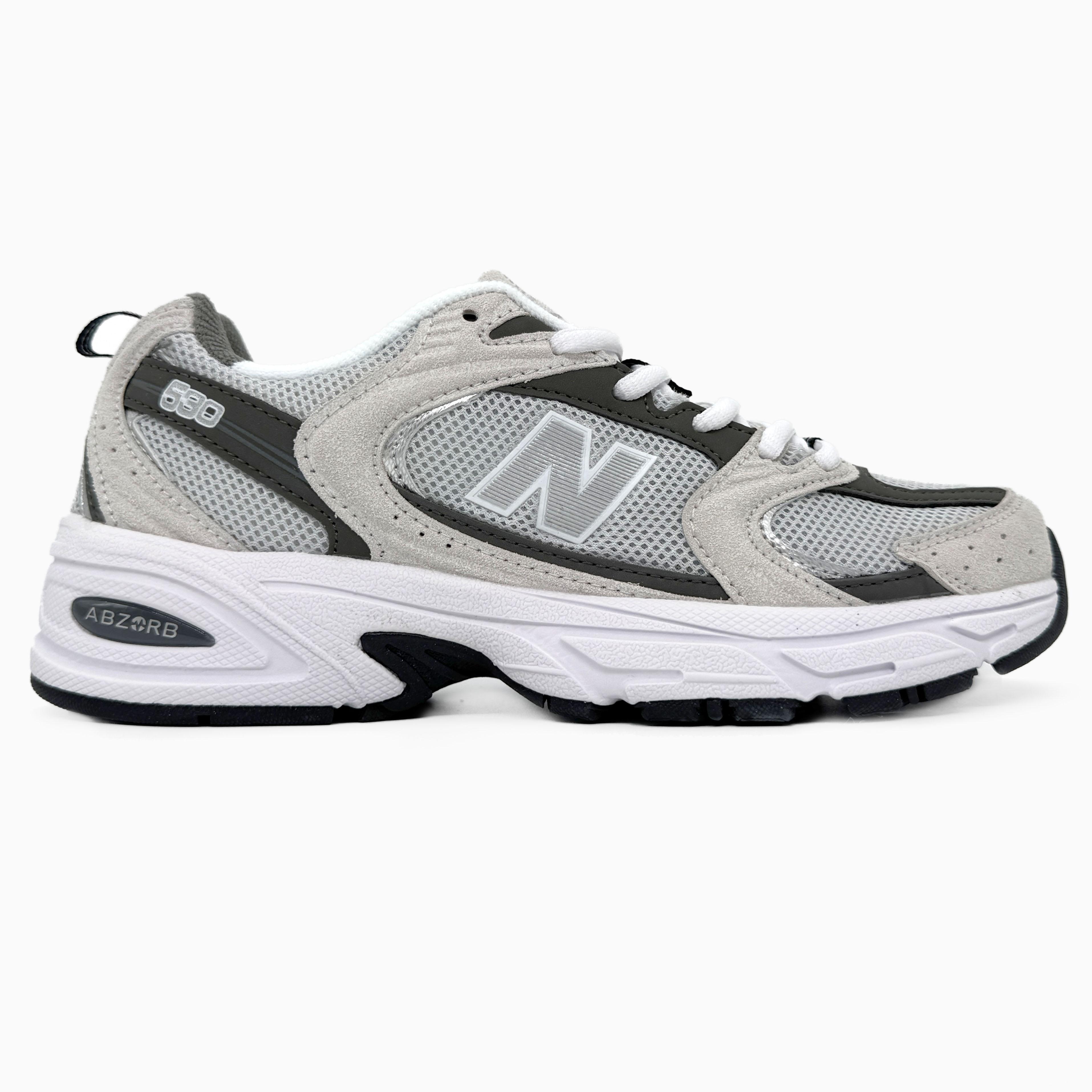 New Balance 530 Light Grey Dark Grey White - изображение 1