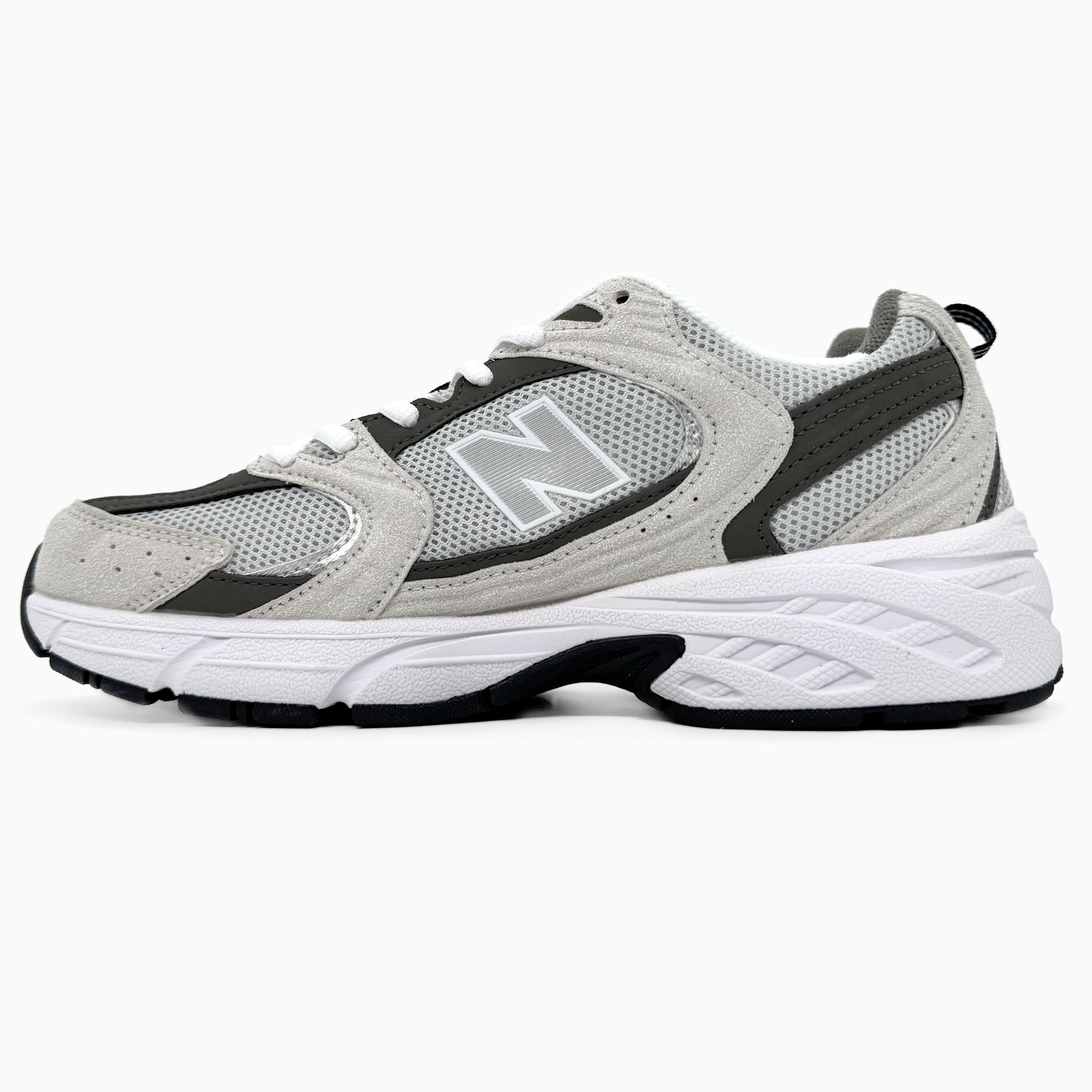New Balance 530 Light Grey Dark Grey White - изображение 3