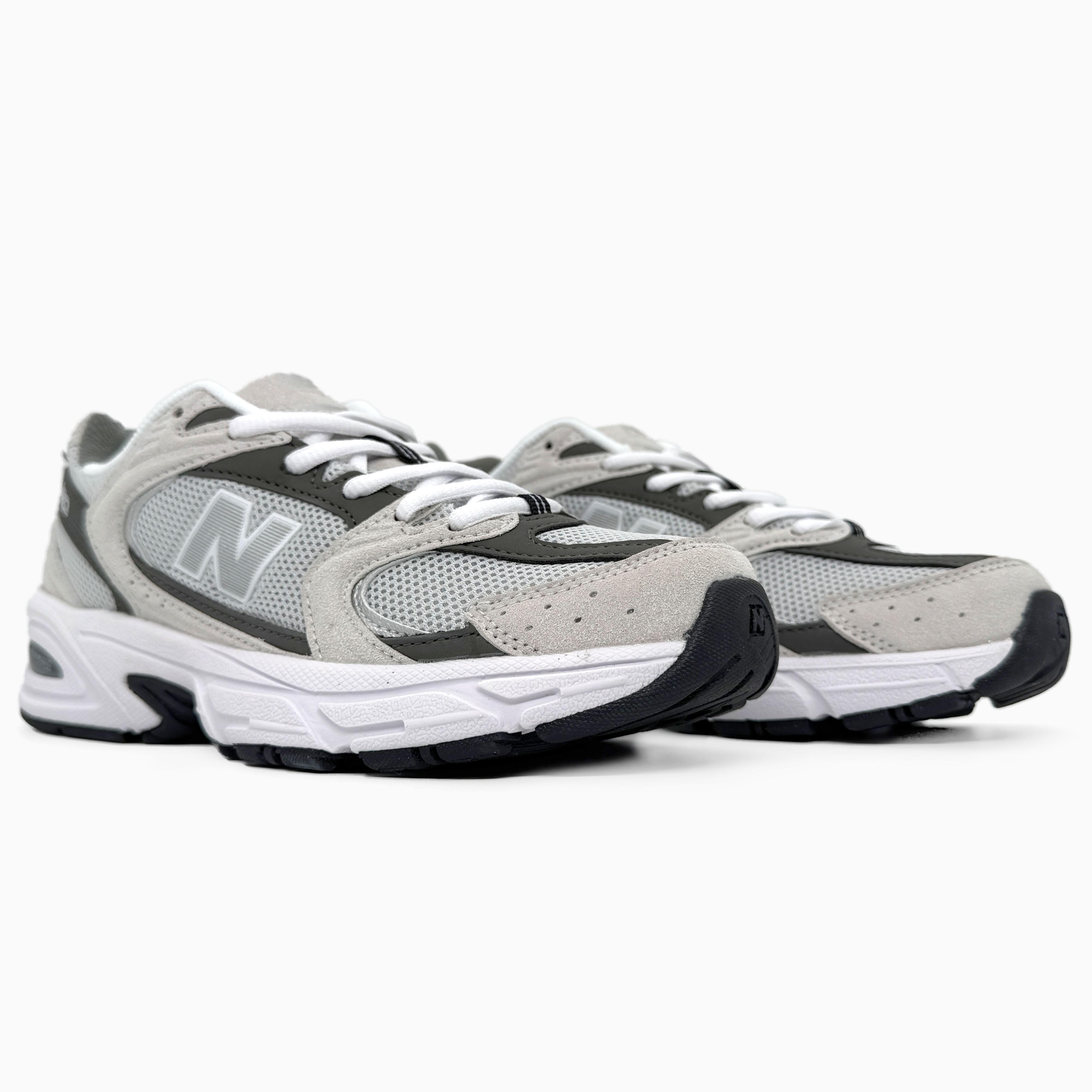 New Balance 530 Light Grey Dark Grey White - изображение 6