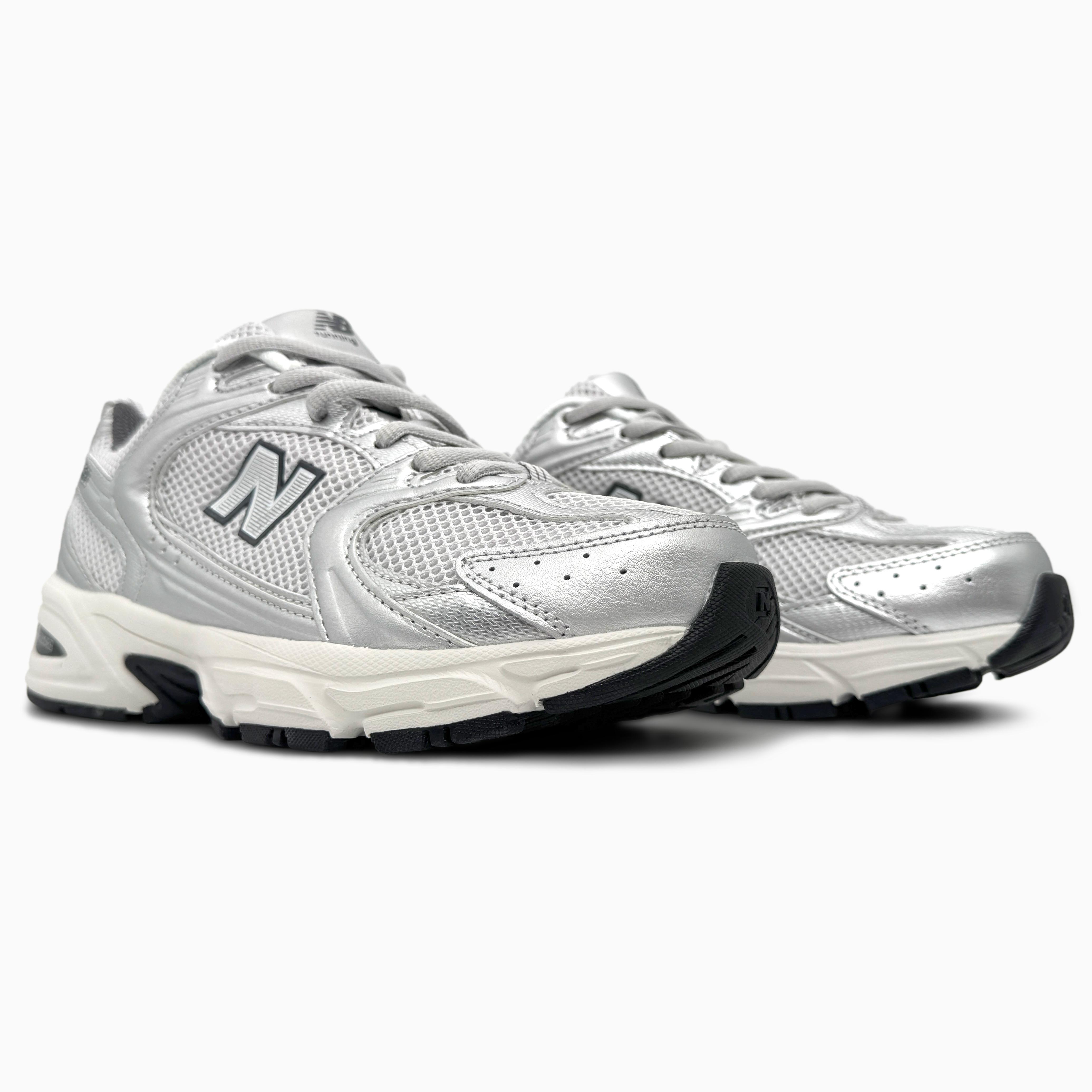 New Balance 530 Silver White Navy - изображение 3