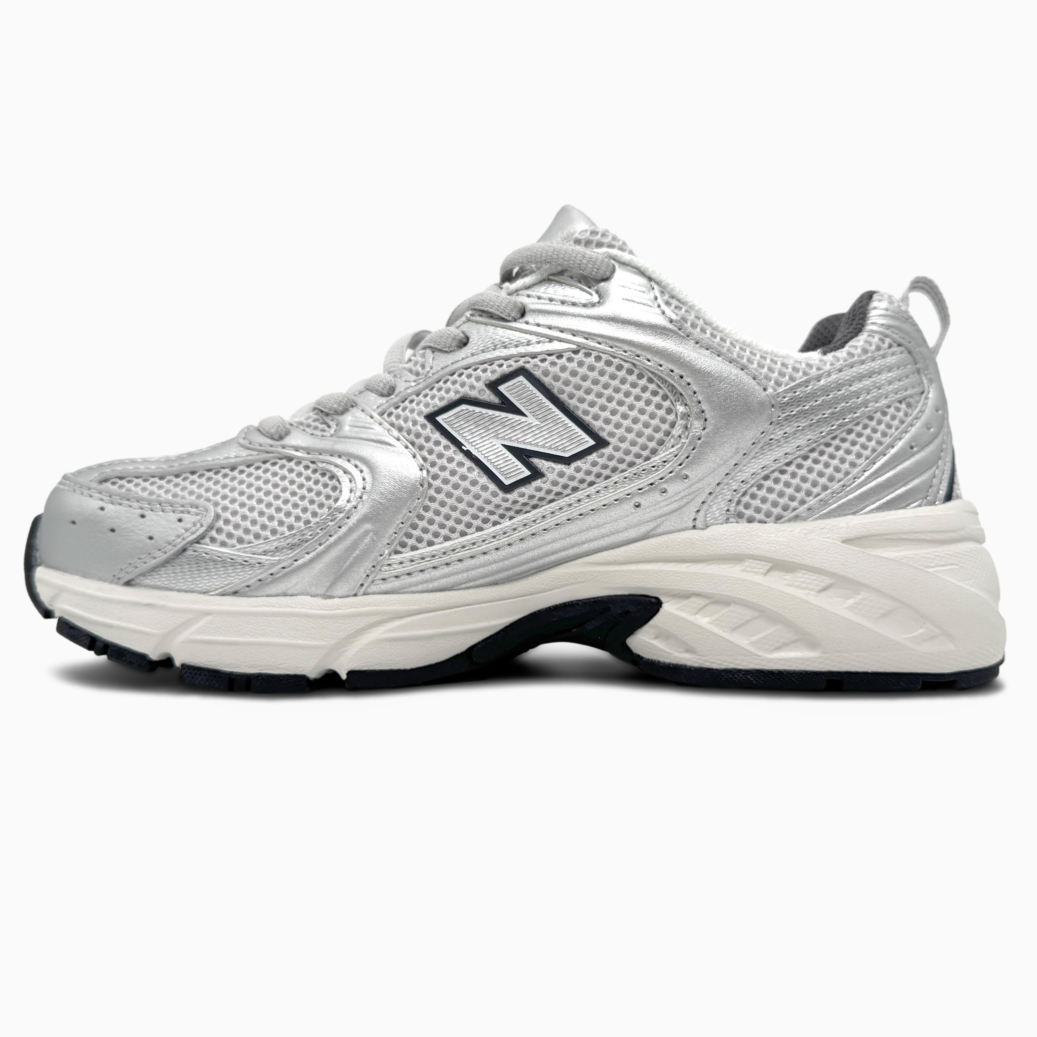 New Balance 530 Silver White Navy - изображение 4