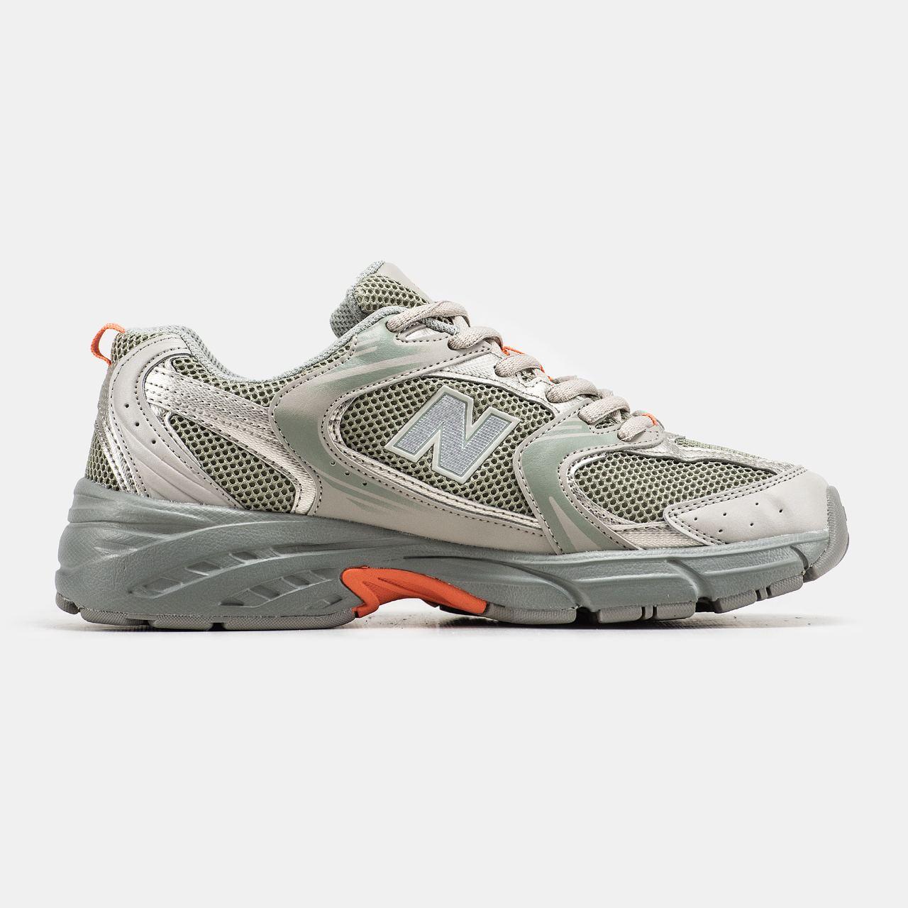 New Balance 530 Silver Olive Orange - изображение 6