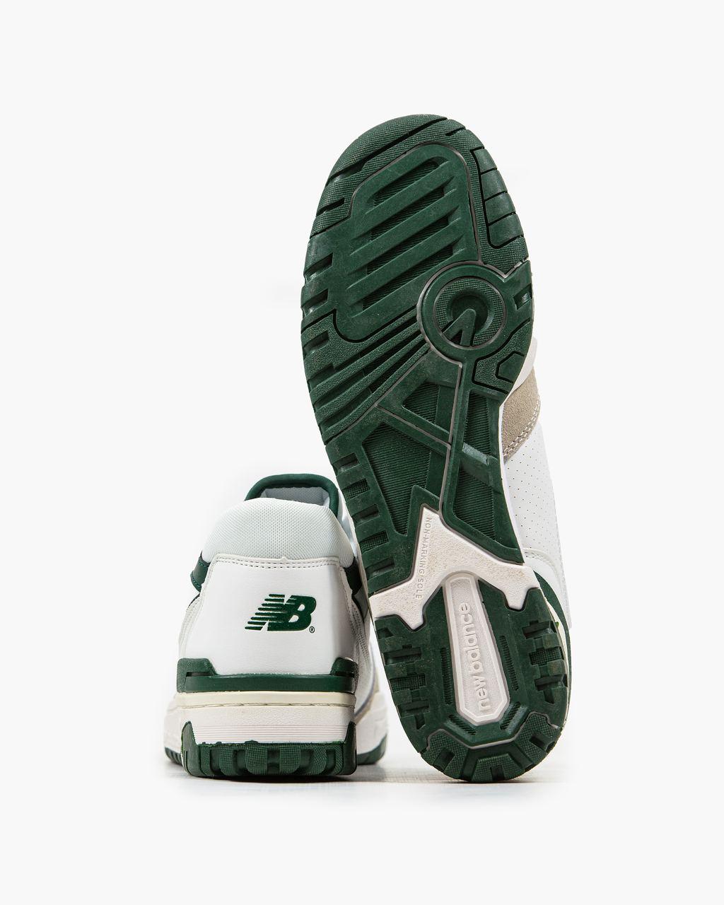 New Balance 550 White Green Grey - изображение 1