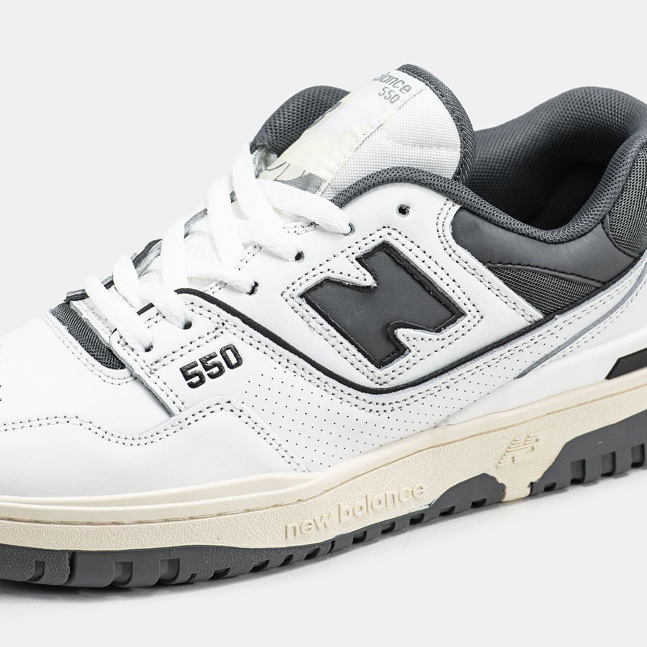 New Balance 550 White Grey Black - изображение 1