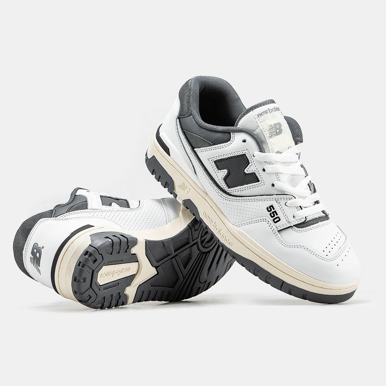 New Balance 550 White Grey Black - изображение 2