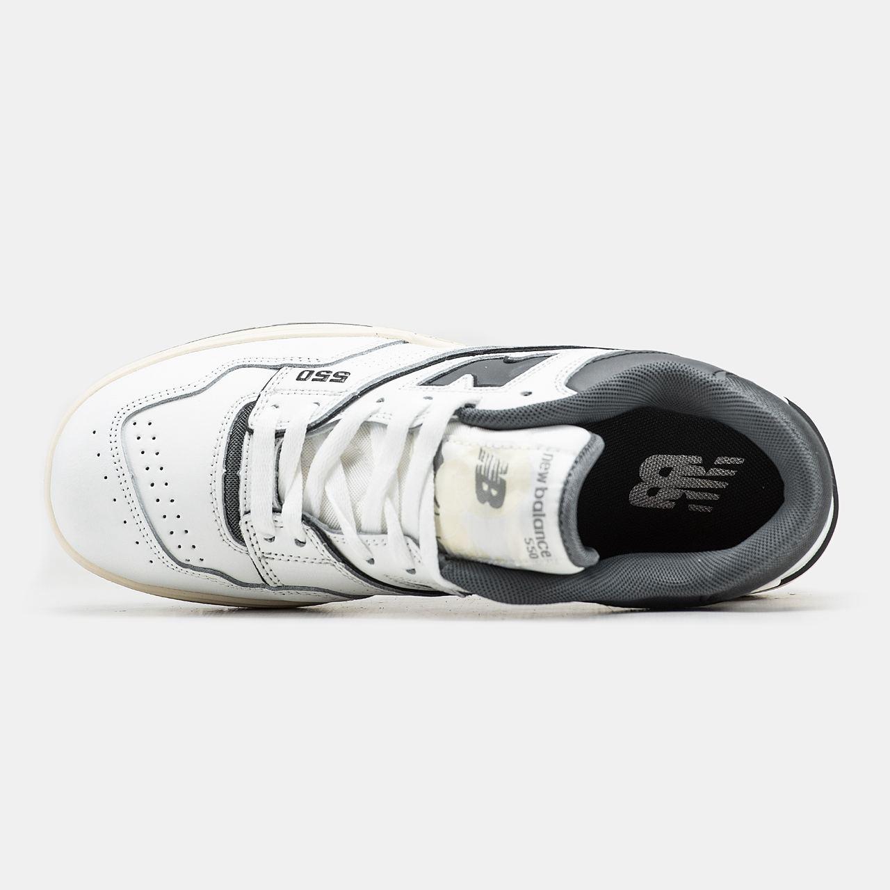 New Balance 550 White Grey Black - изображение 5