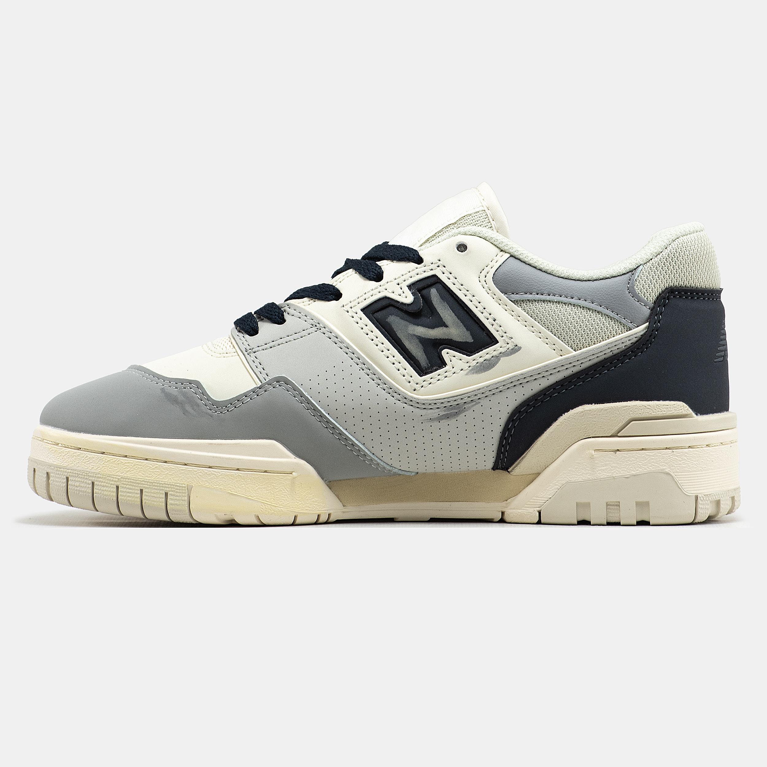 New Balance 550 White Grey Navy “Billiards Pack” - изображение 5