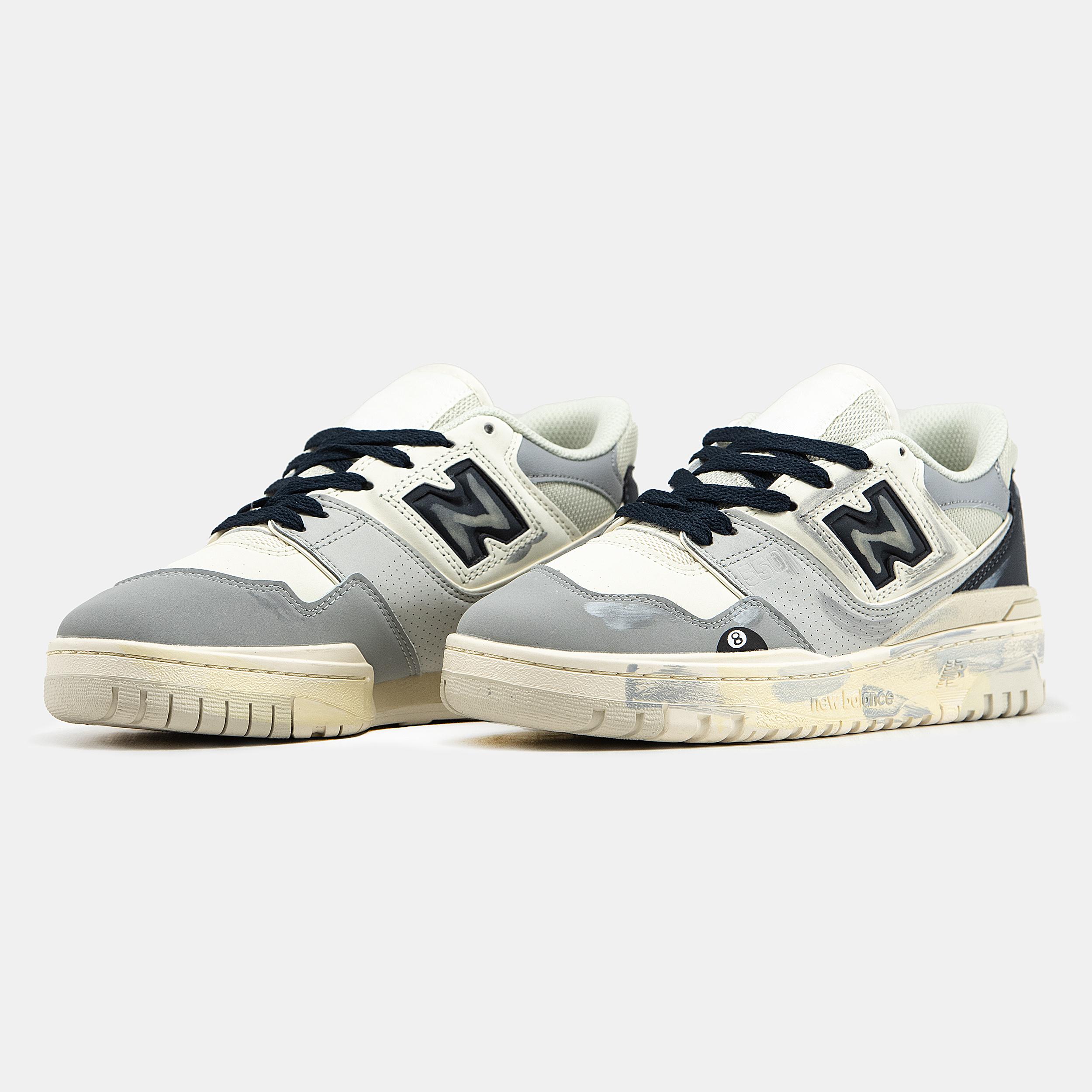 New Balance 550 White Grey Navy “Billiards Pack” - изображение 7