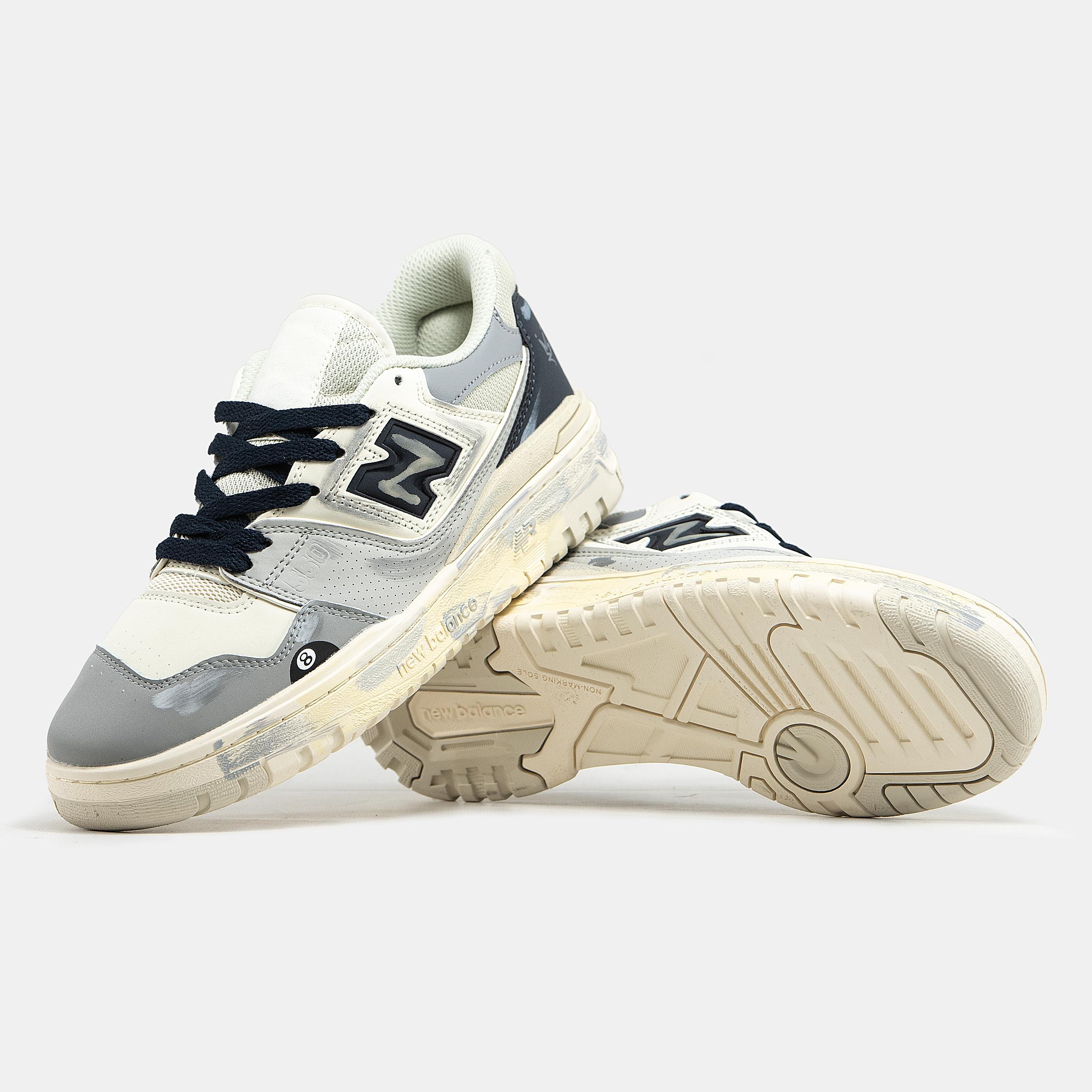 New Balance 550 White Grey Navy “Billiards Pack” - изображение 8