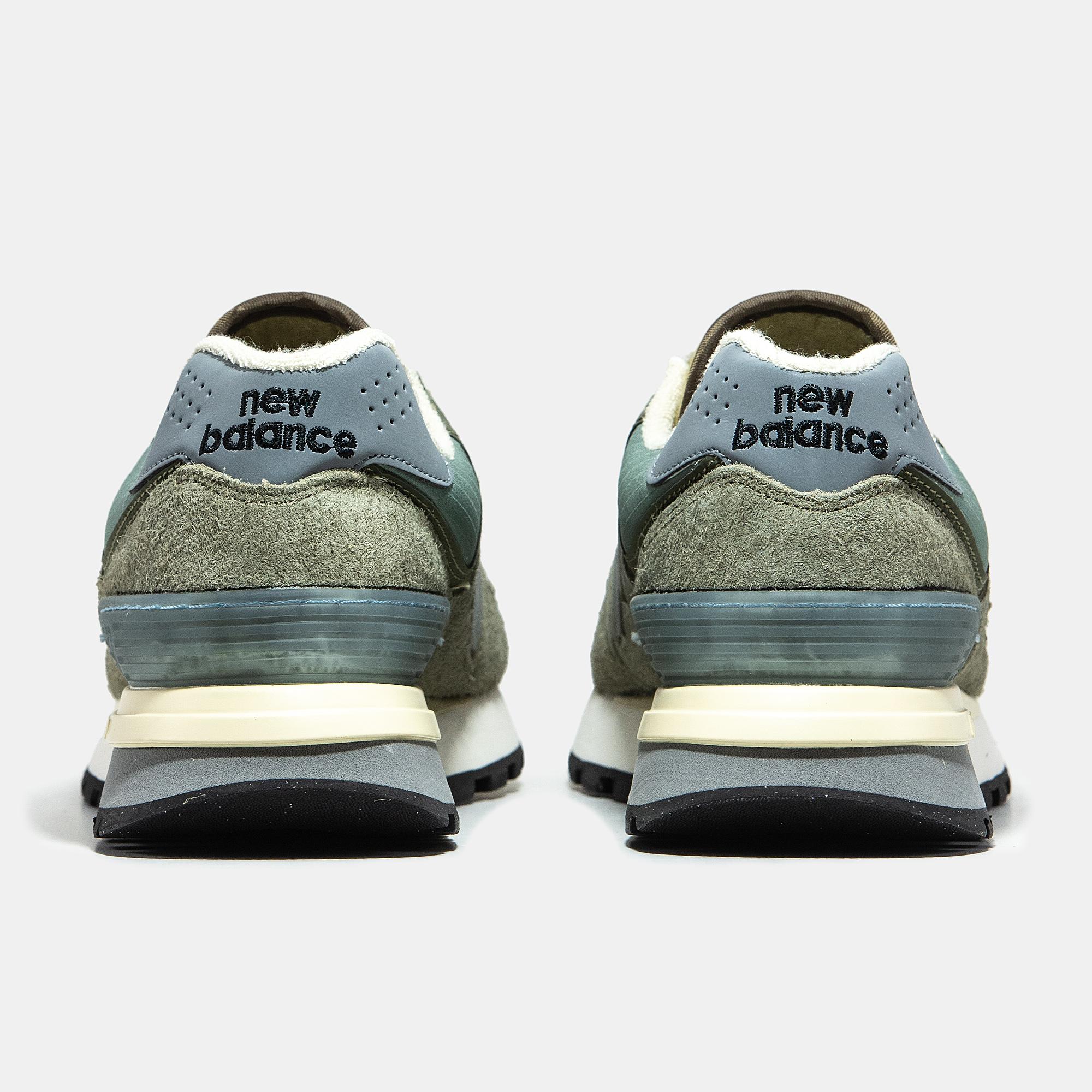 New Balance 574 x Stone Island Olive Green Yellow - изображение 4