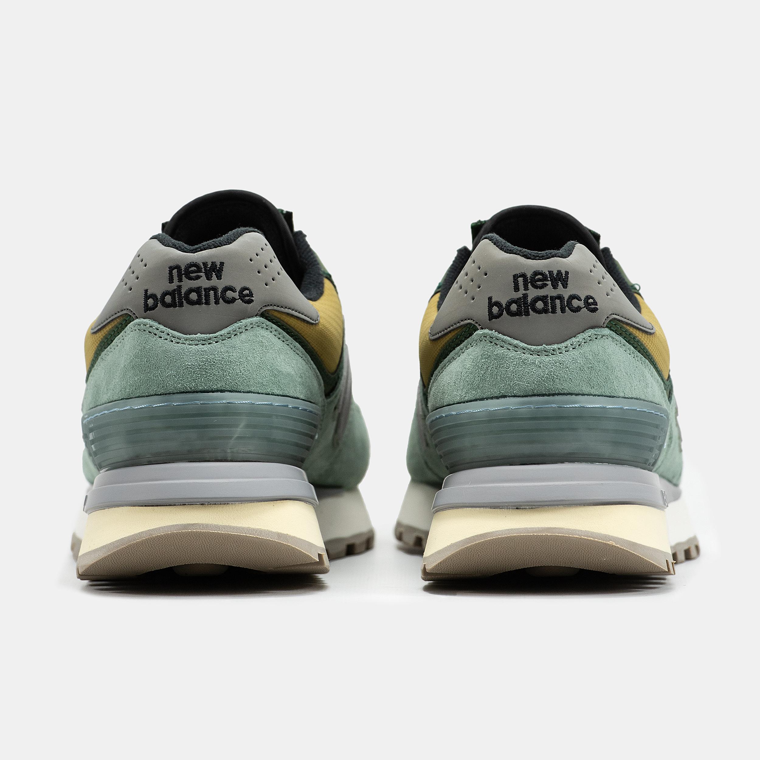 New Balance 574 x Stone Island Green Mustard Black - изображение 7