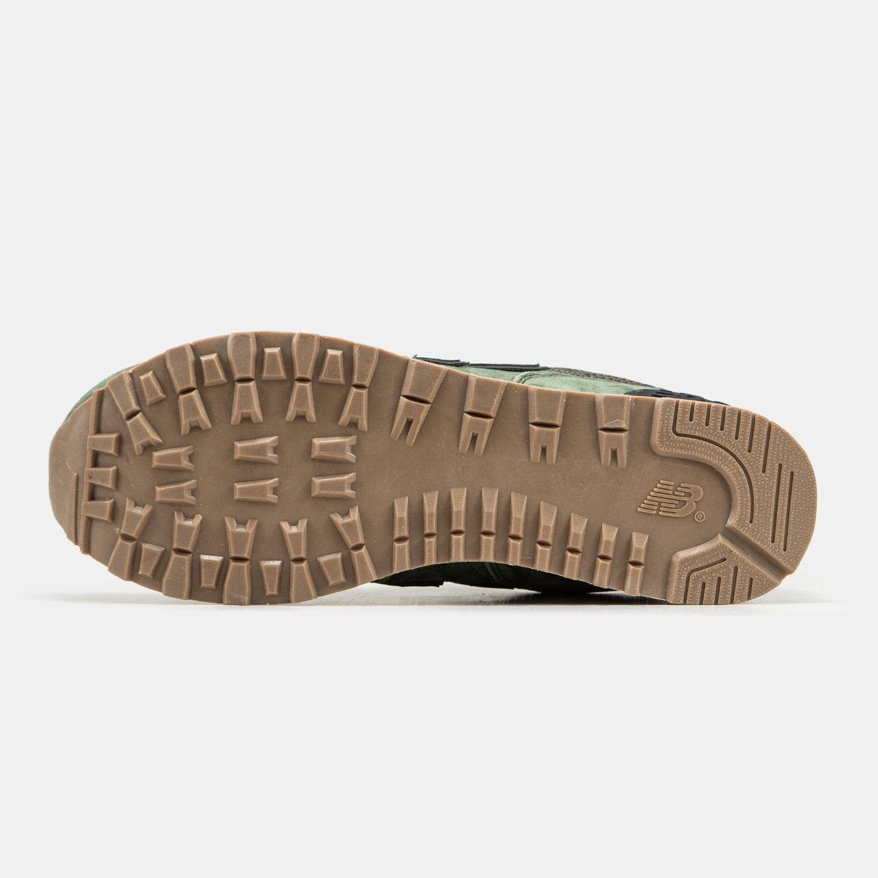 New Balance 574 Olive Brown Black - изображение 7