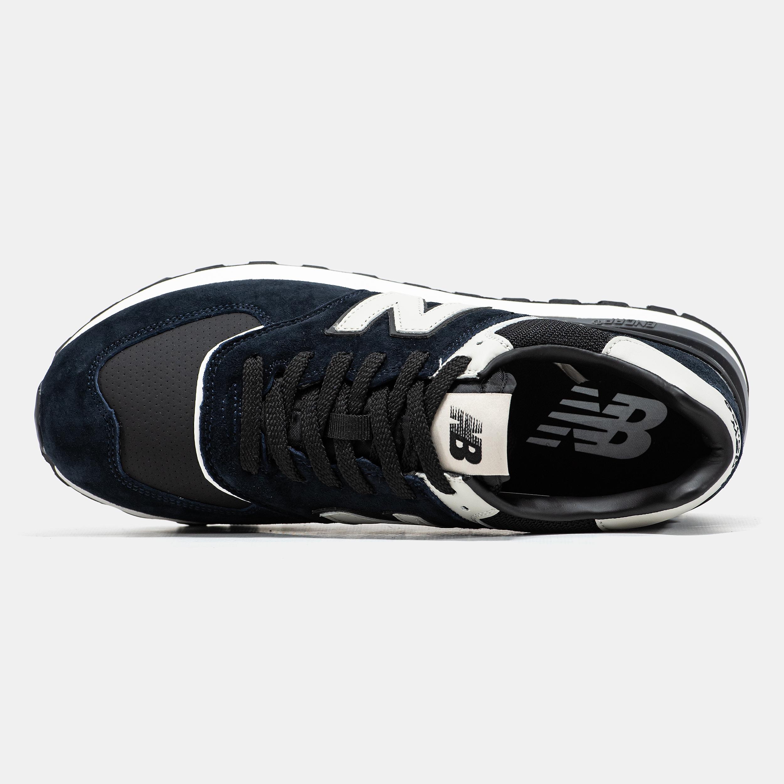 New Balance 574 Navy Black White - изображение 2