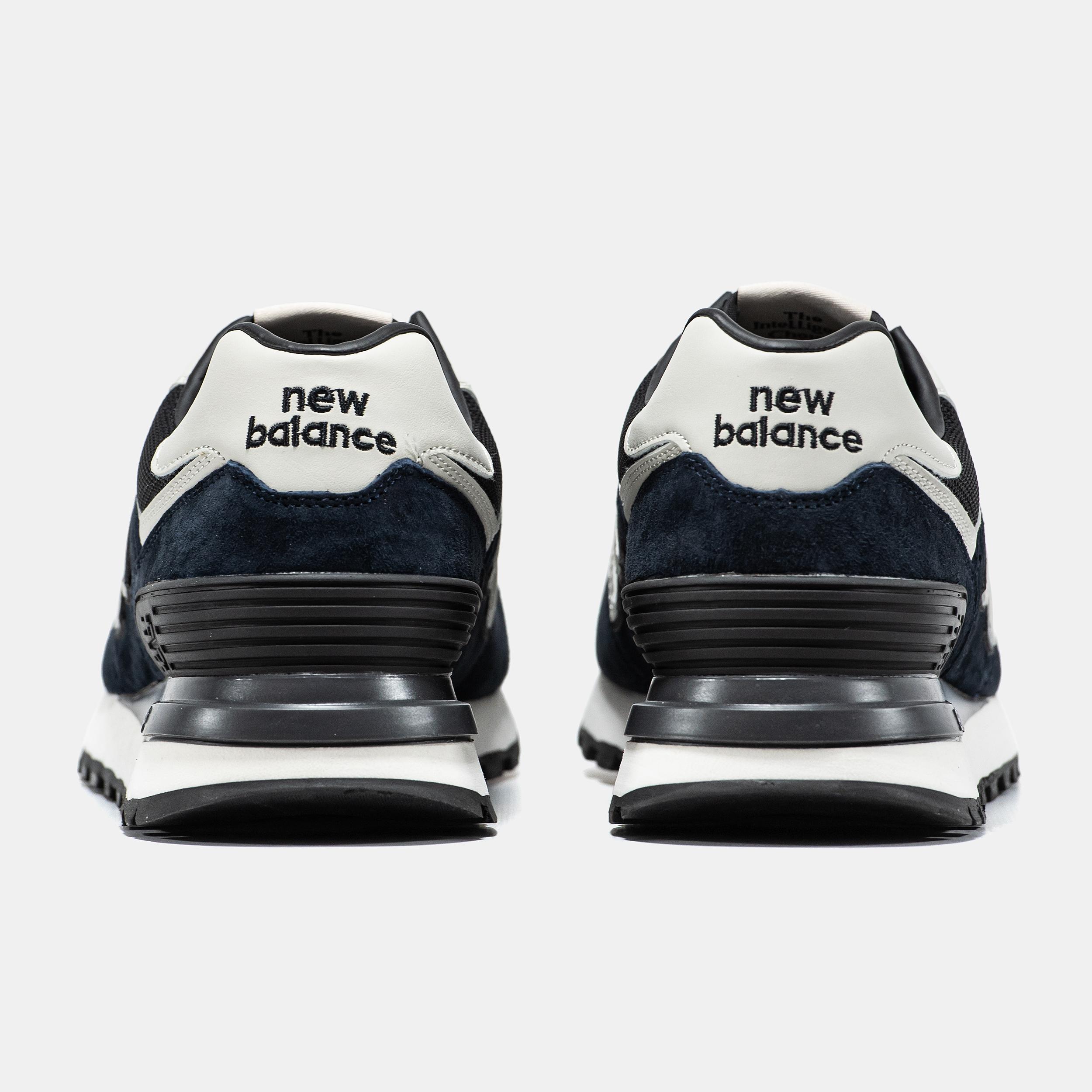 New Balance 574 Navy Black White - изображение 4