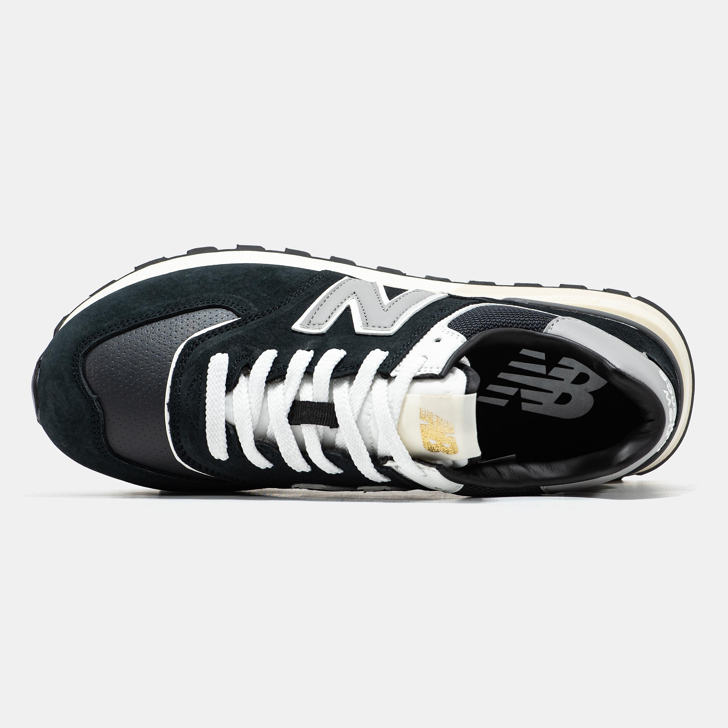 New Balance 574 Black Grey White - изображение 3