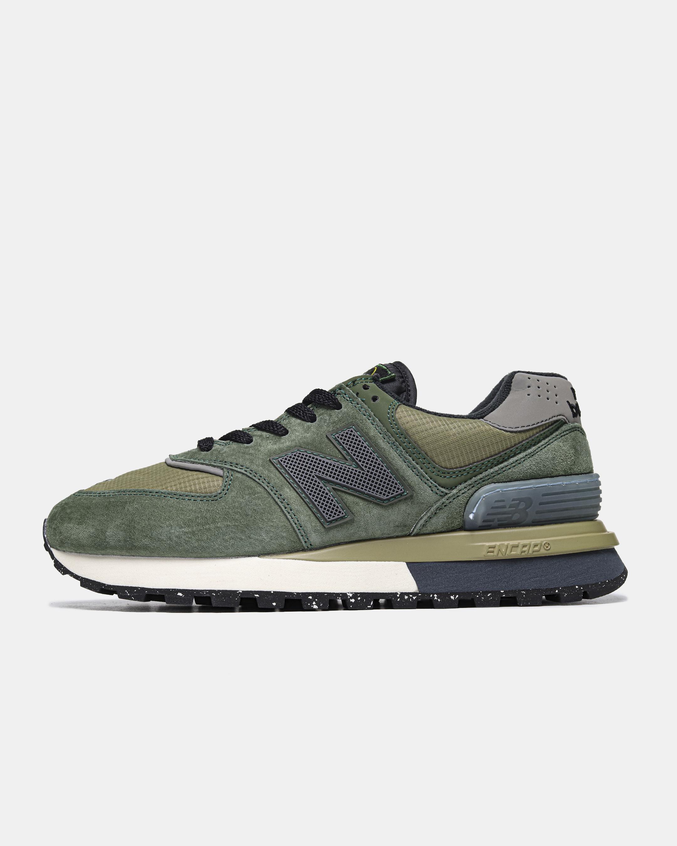 New Balance 574 x Stone Island Green Black - изображение 9