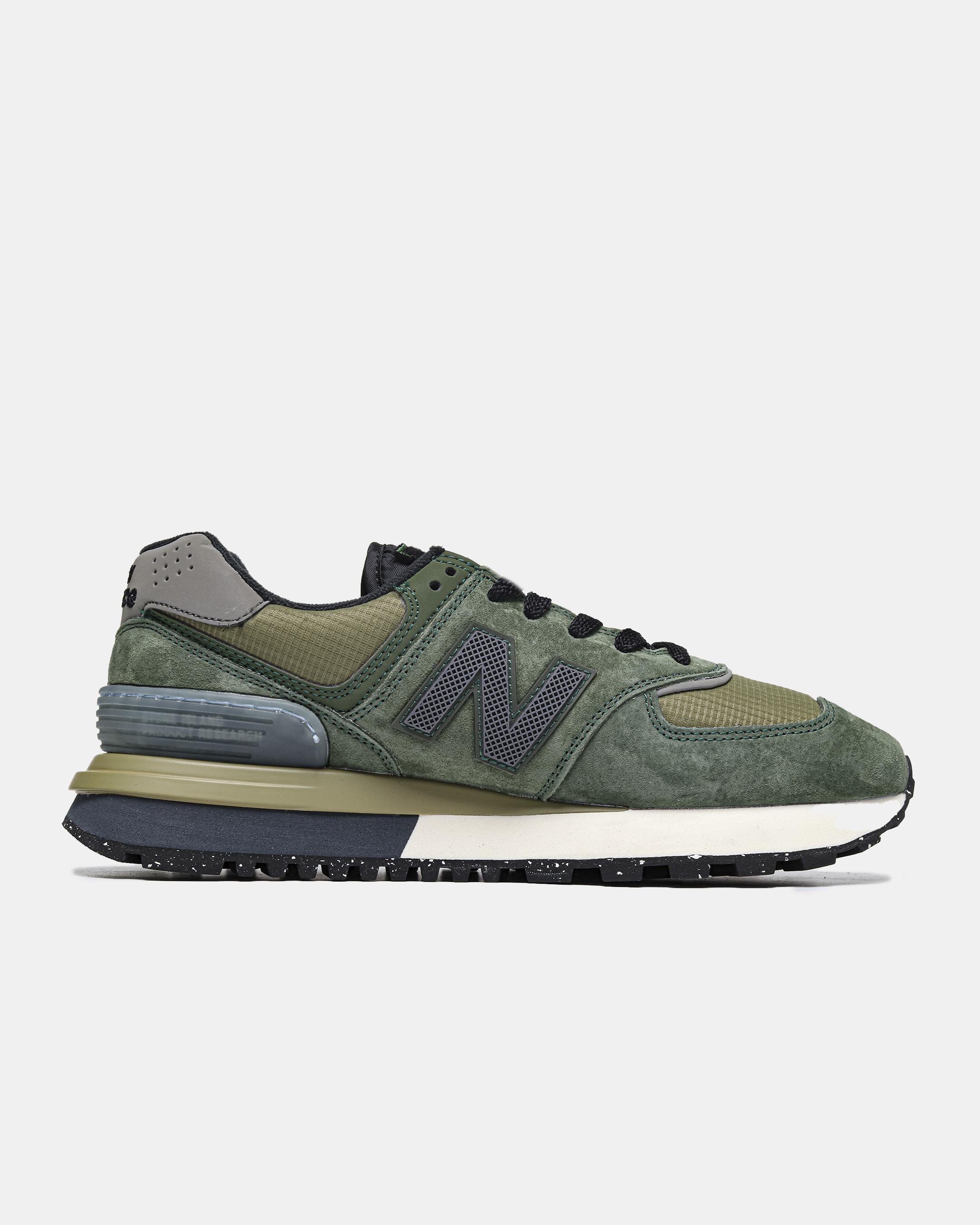 New Balance 574 x Stone Island Green Black - изображение 2