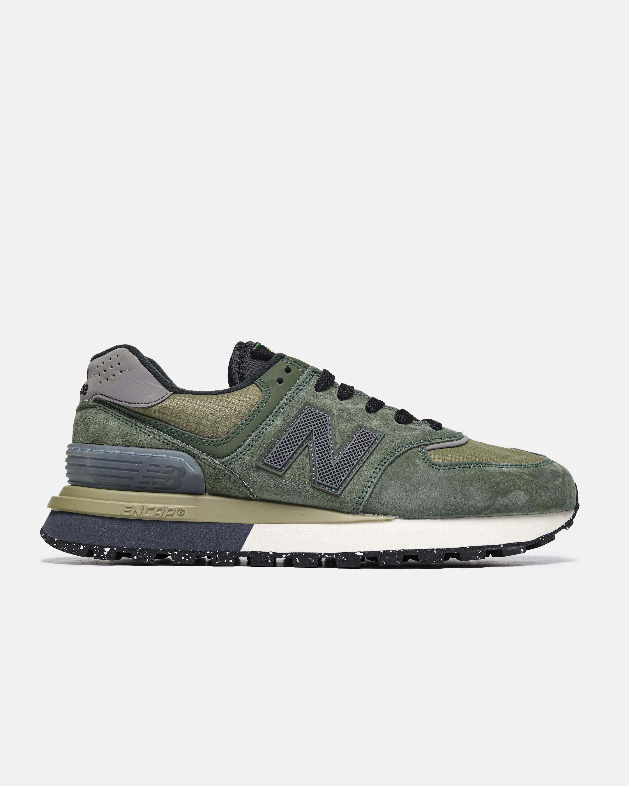 New Balance 574 x Stone Island Green Black - изображение 4