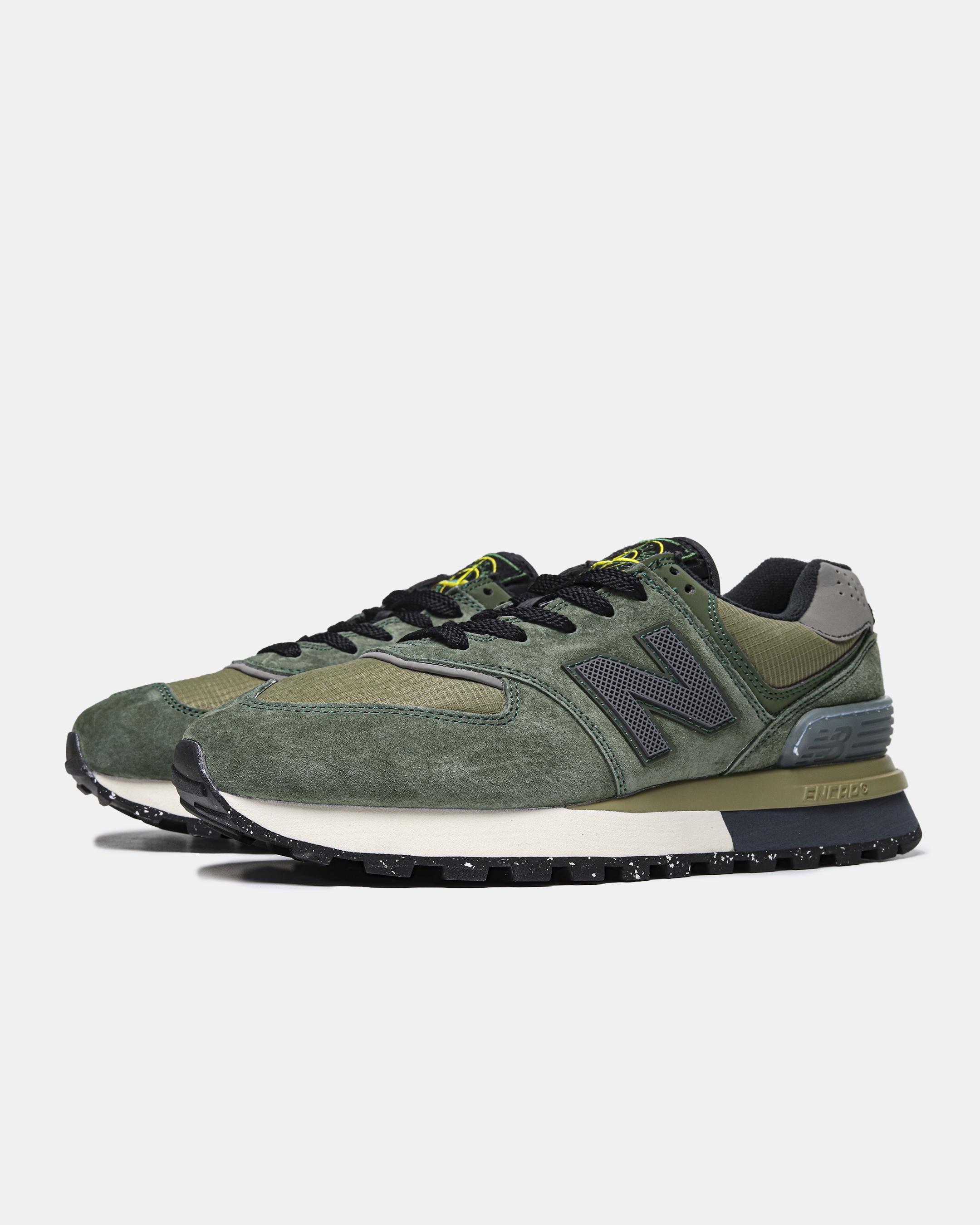 New Balance 574 x Stone Island Green Black - изображение 6